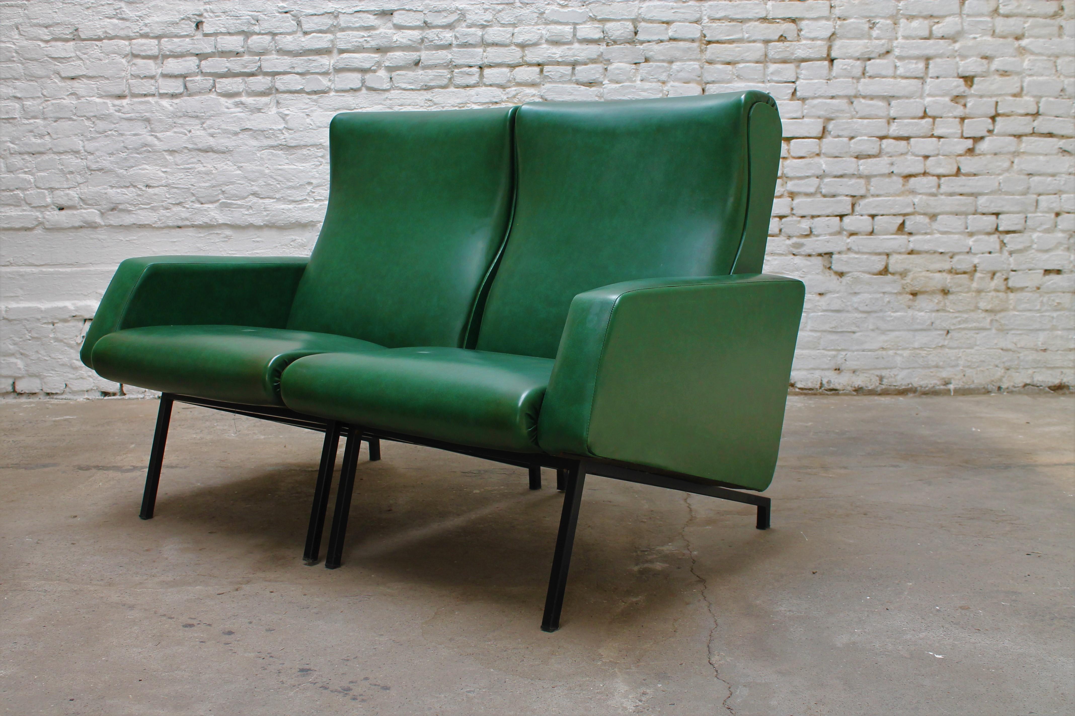 Segmented Sofa Set by Pierre Guariche for Meurop, 1950s For Sale 3