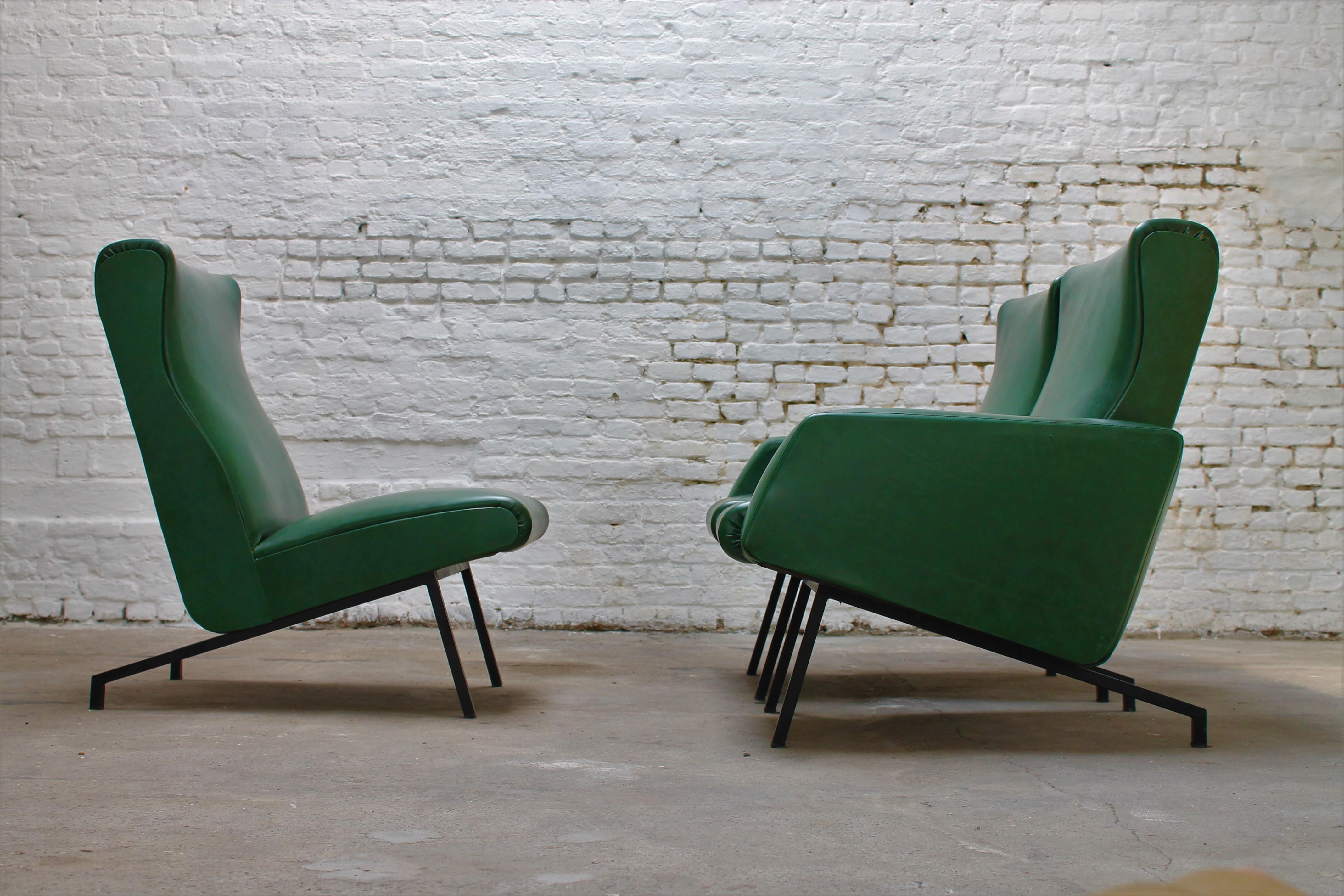 Segmented Sofa Set by Pierre Guariche for Meurop, 1950s For Sale 8