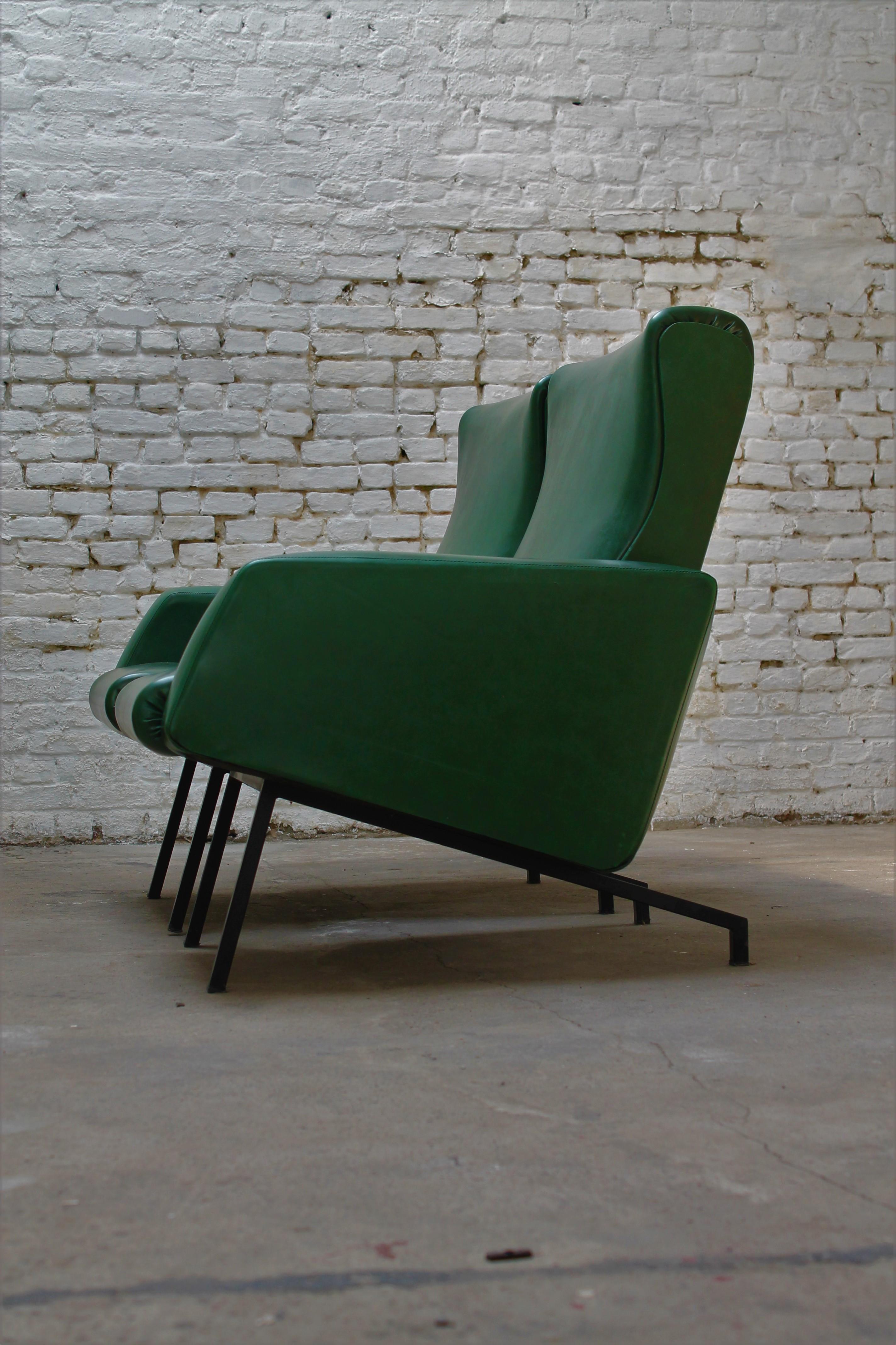 Segmented Sofa Set by Pierre Guariche for Meurop, 1950s For Sale 9