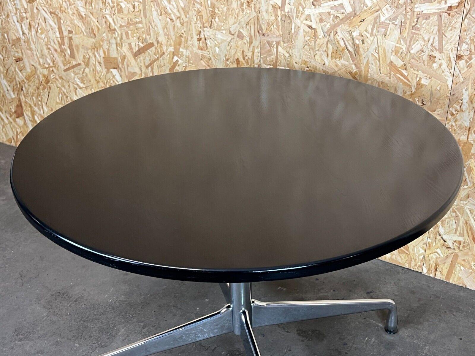 Segmented Table by Charles & Ray Eames for Vitra Black Chrome 2