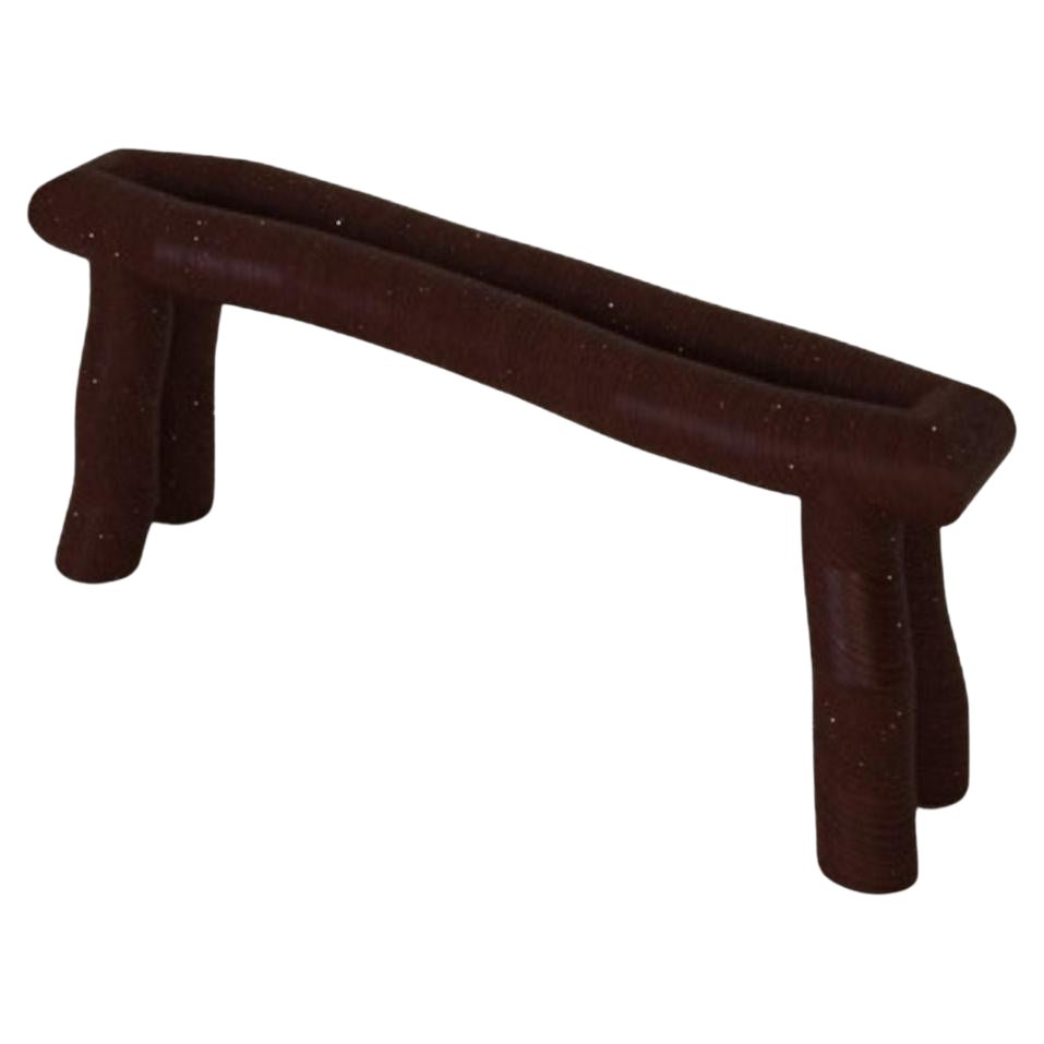 Segmento Pine Logs Bench by Cara Davide For Sale