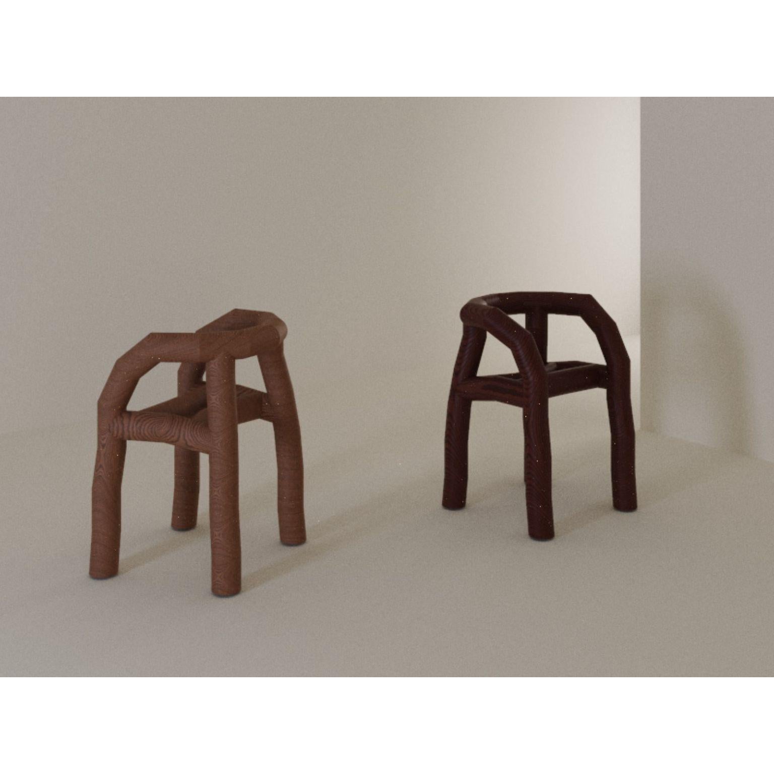 Segmento Pine Logs Chair by Cara Davide 3