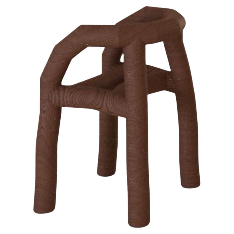 Segmento Pine Logs Chair by Cara Davide For Sale