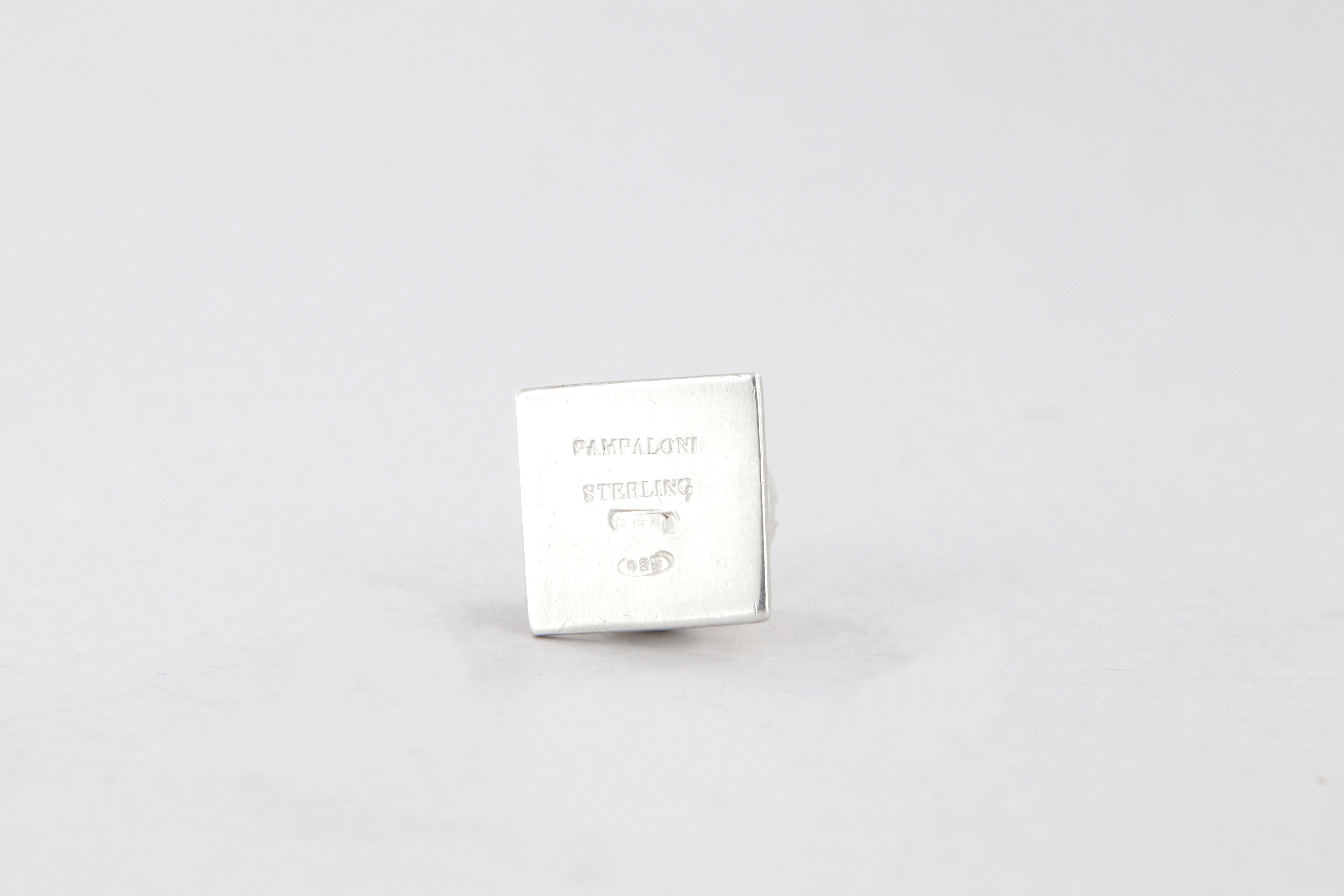 Segnaposto da tavola Pampaloni in argento sterling 925 in vendita 6