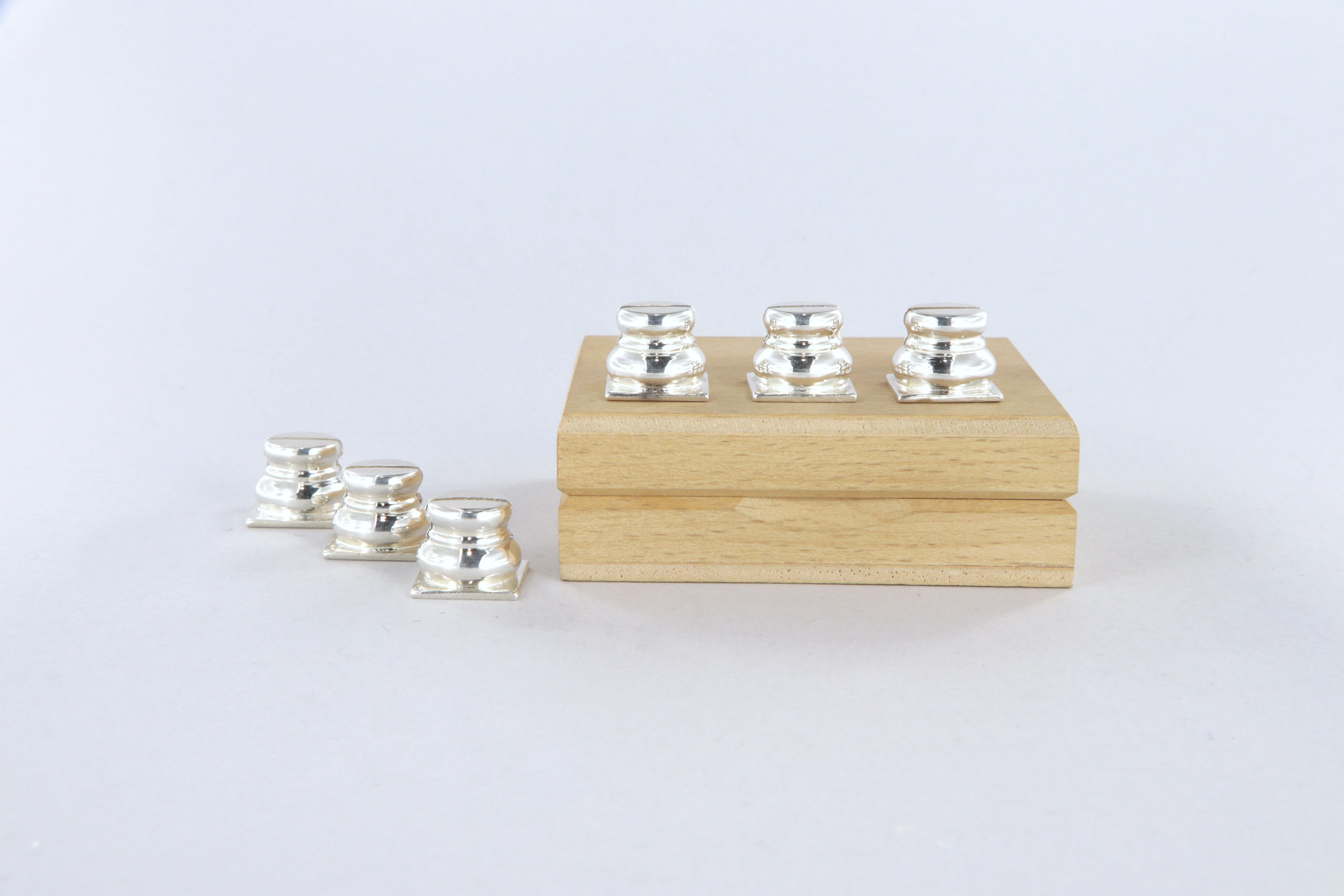Segnaposto da tavola Pampaloni in argento sterling 925 in vendita 1