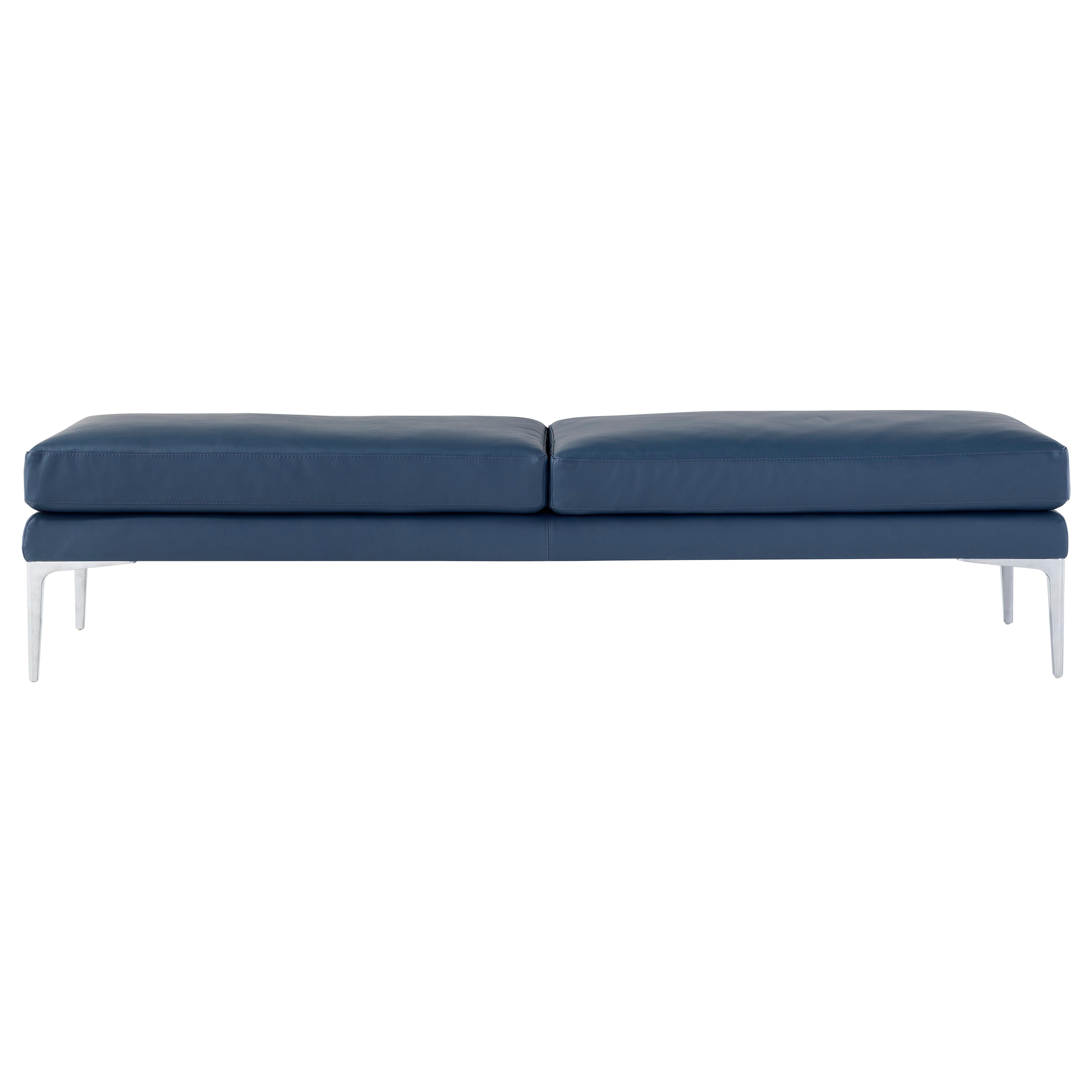 Segno Leather Bench by Amura Lab