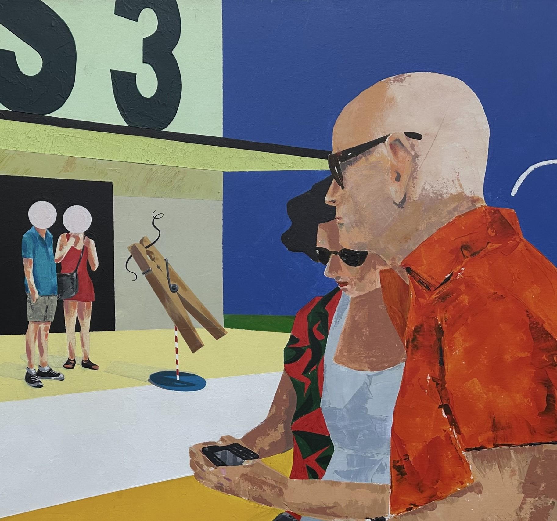 Arts3 mixed media. painting - Contemporary Painting by SEGREBA