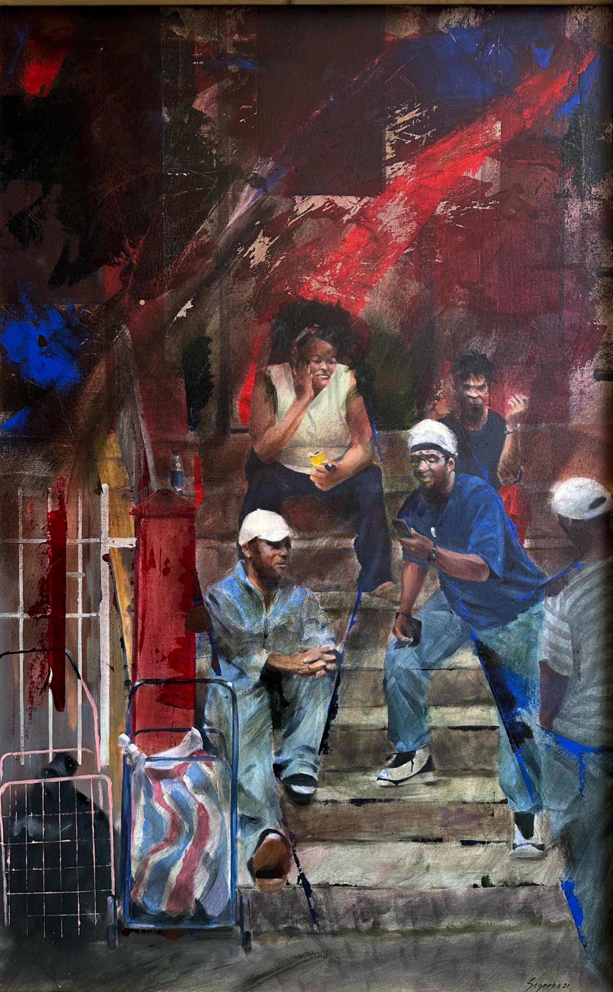 NYI mixed media. painting