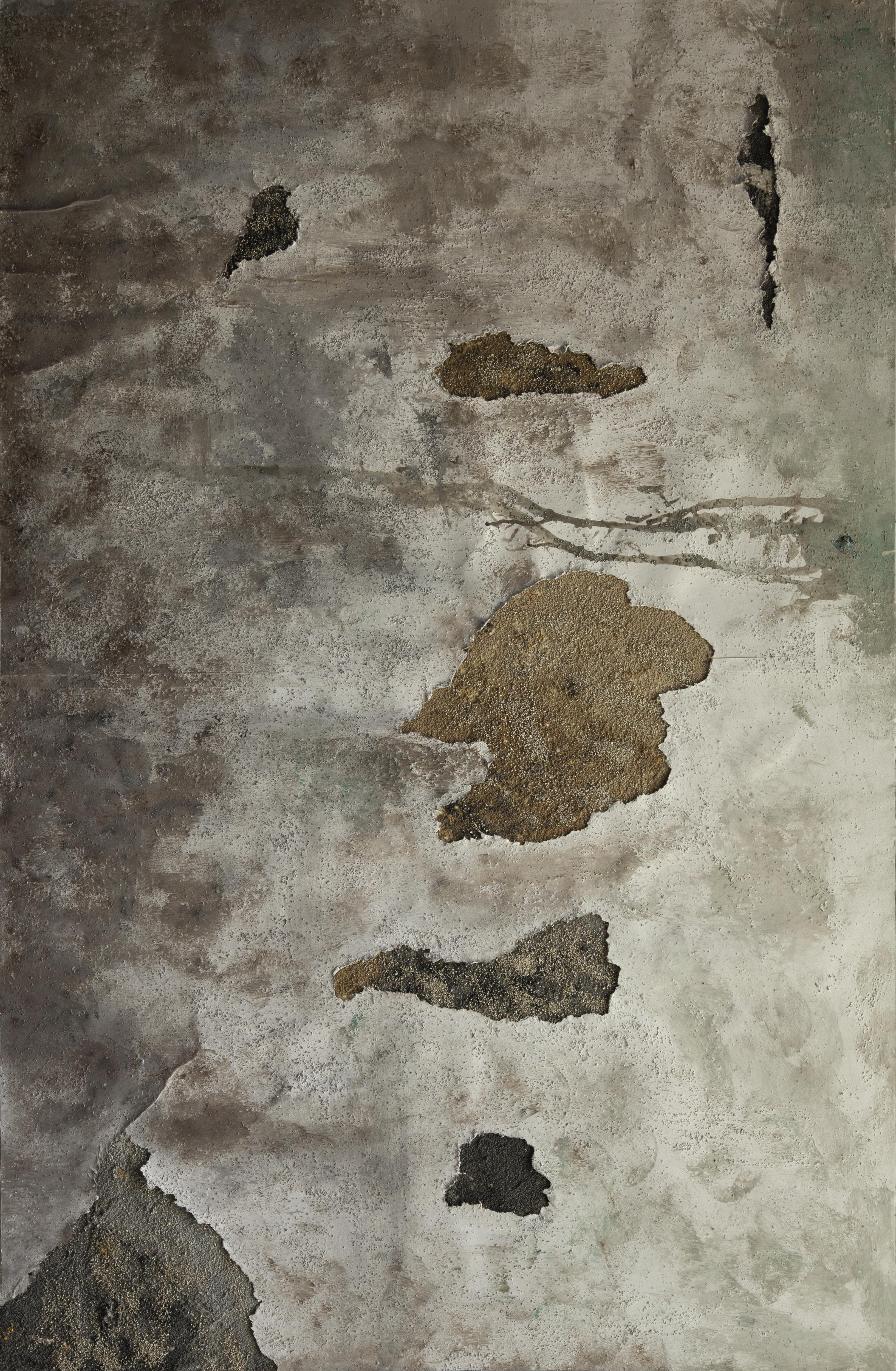 the passage of time is poetry mixed media. painting