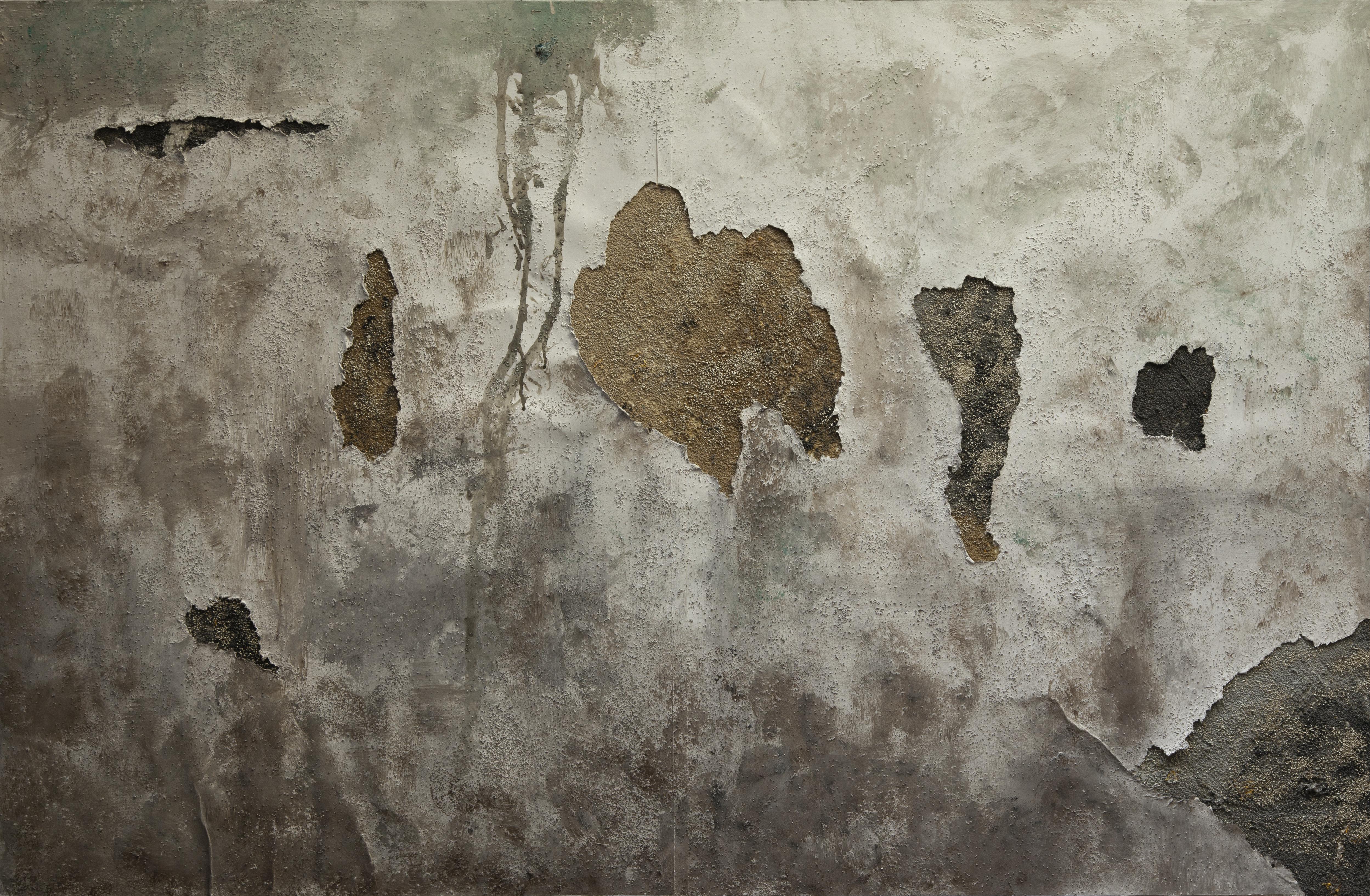 the passage of time is poetry mixed media. painting