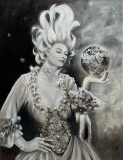 the world in your hands will be better mixed media. painting