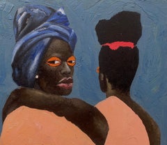 Limites 2 - 21e siècle, contemporain, figuratif, moderne, Afrique