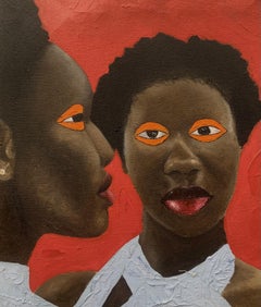 Echoes - 21st Century, Contemporary, Figurative, Modern, Africa, Women