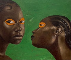 Proximité 1 - 21ème siècle, Contemporain, Figuratif, Moderne, Afrique