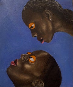 Proximity 2 - 21. Jahrhundert, Zeitgenössisch, Figurativ, Modern, Afrika