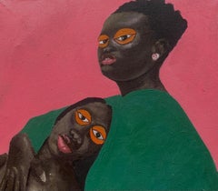 Weight of Agreement 2 - 21st Century, Contemporary, Figurative, Modern, Africa