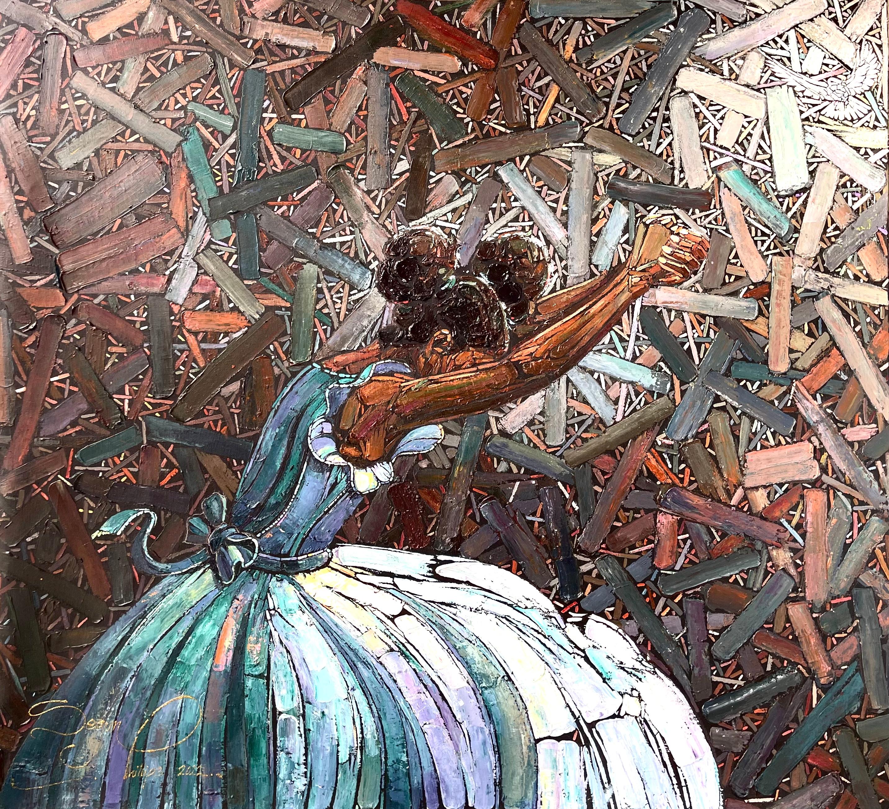 Figurative Painting di Segun Phillips - Osubare