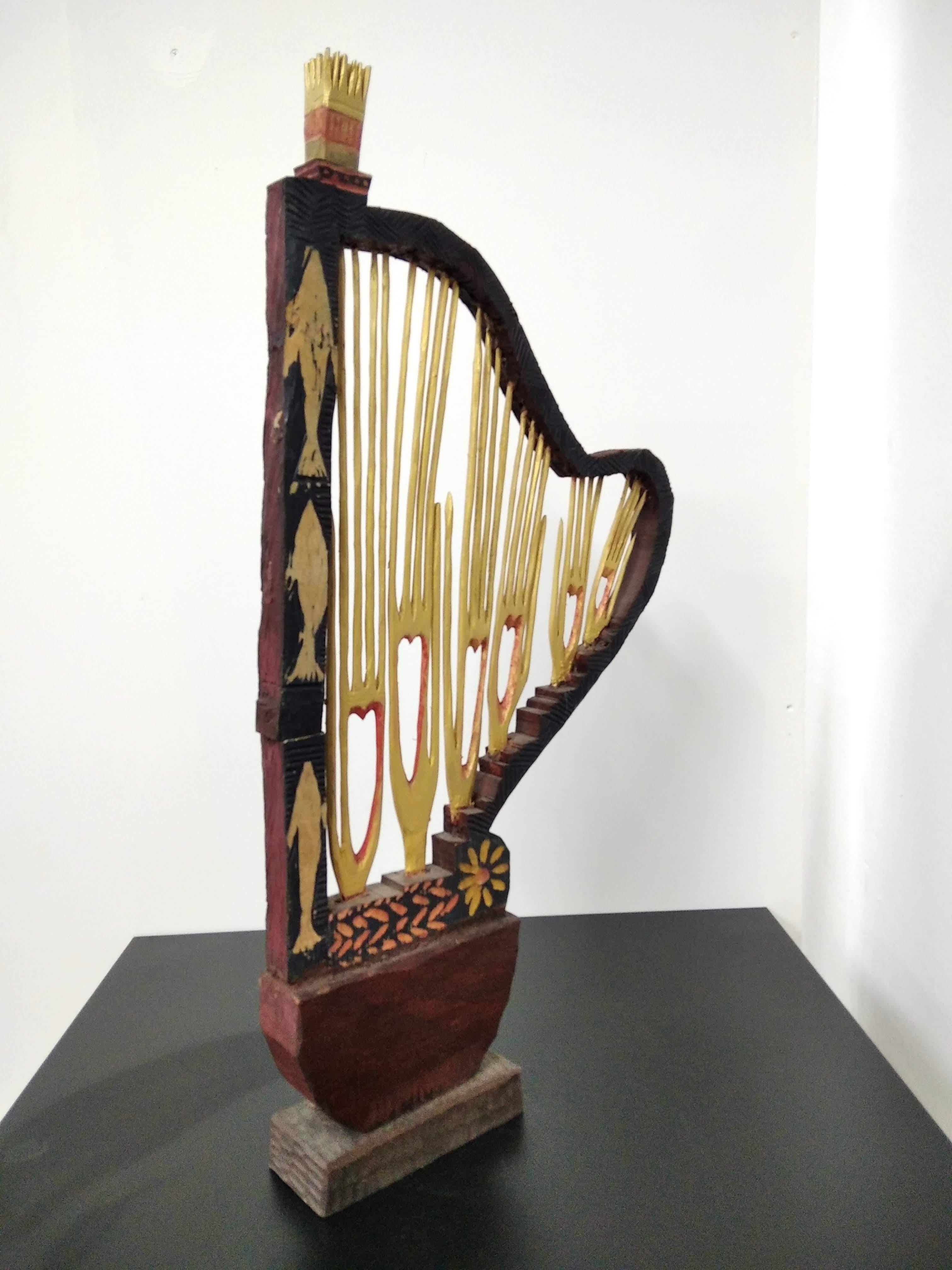 Arpa Humana - Sculpture di Segundo Gutiérrez