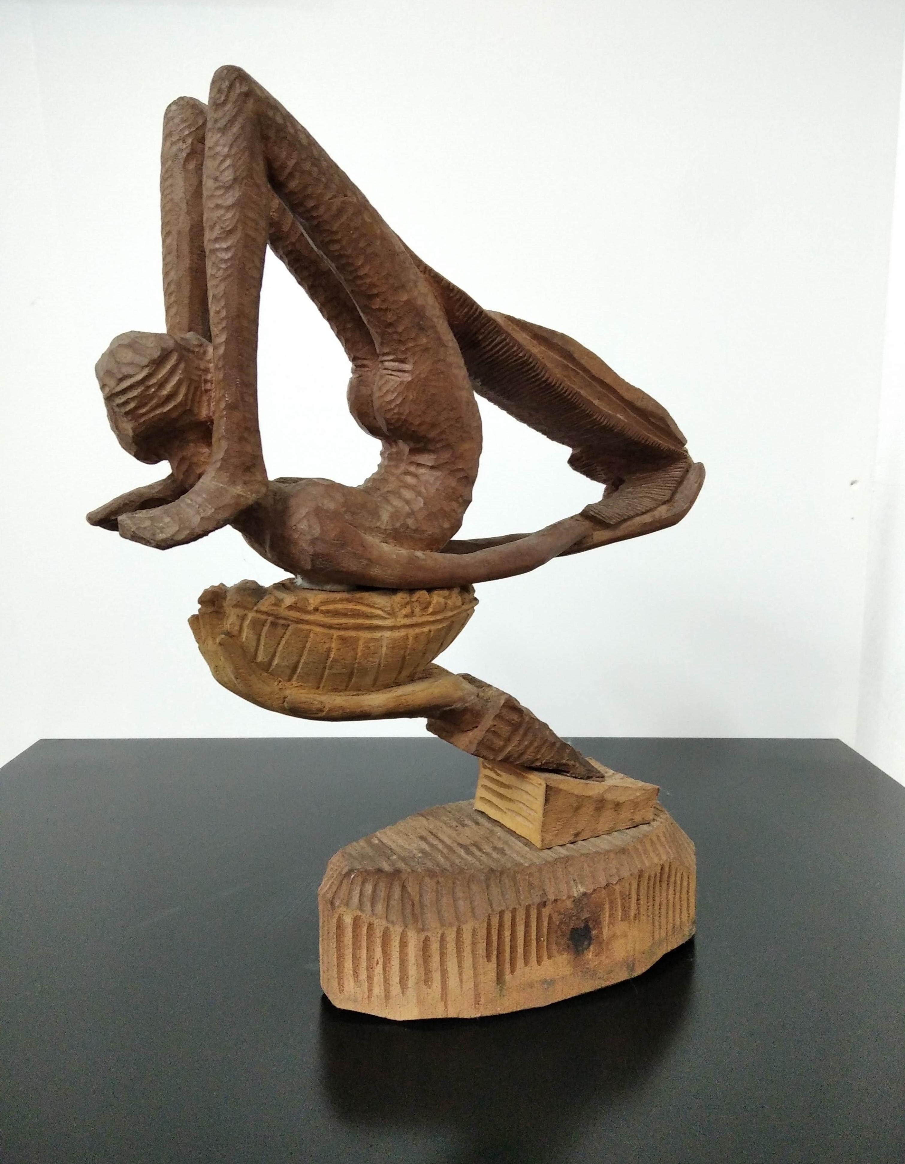 Tándalo - Sculpture by Segundo Gutiérrez
