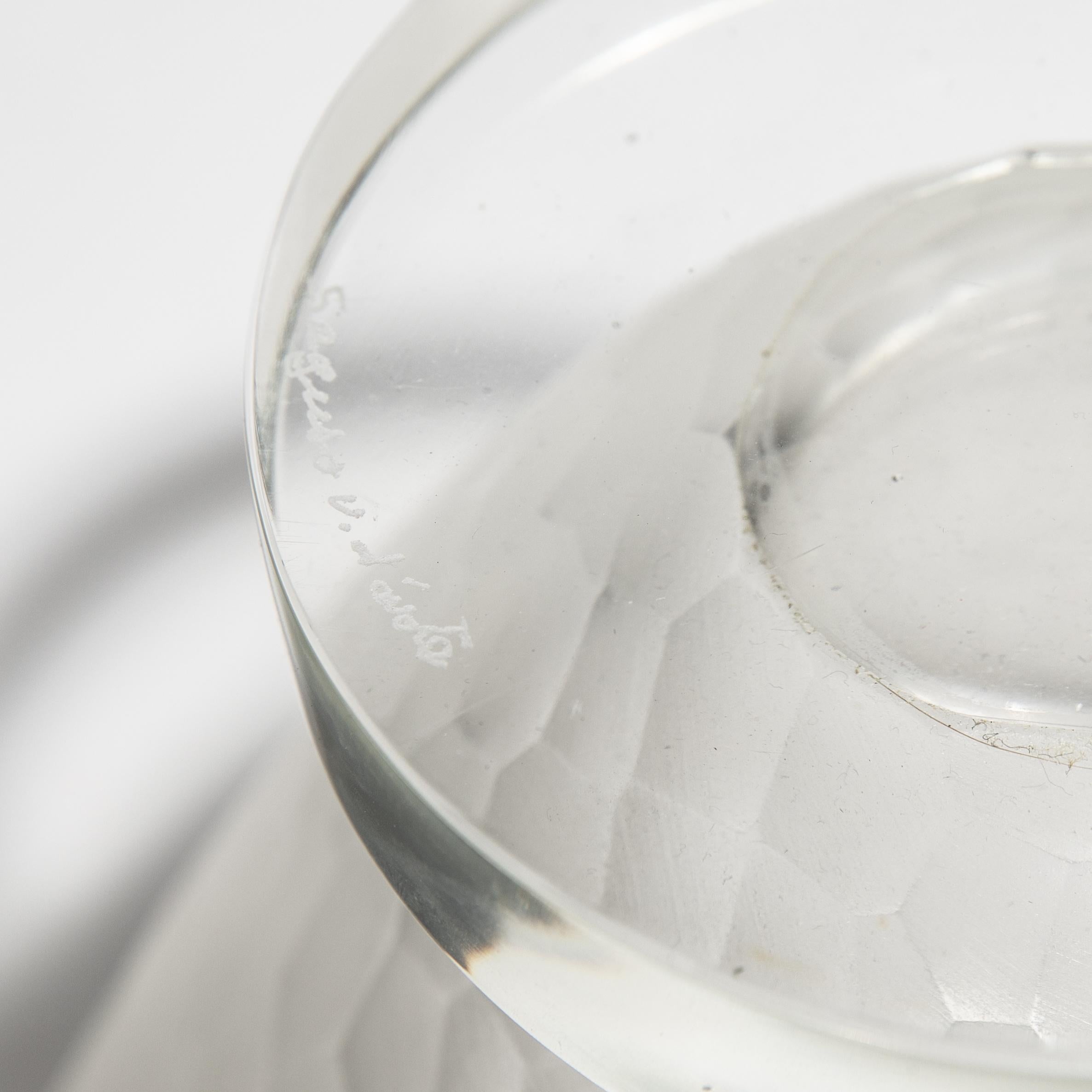 Murano Glass Seguso 20th Century Signed Art Glass Vase