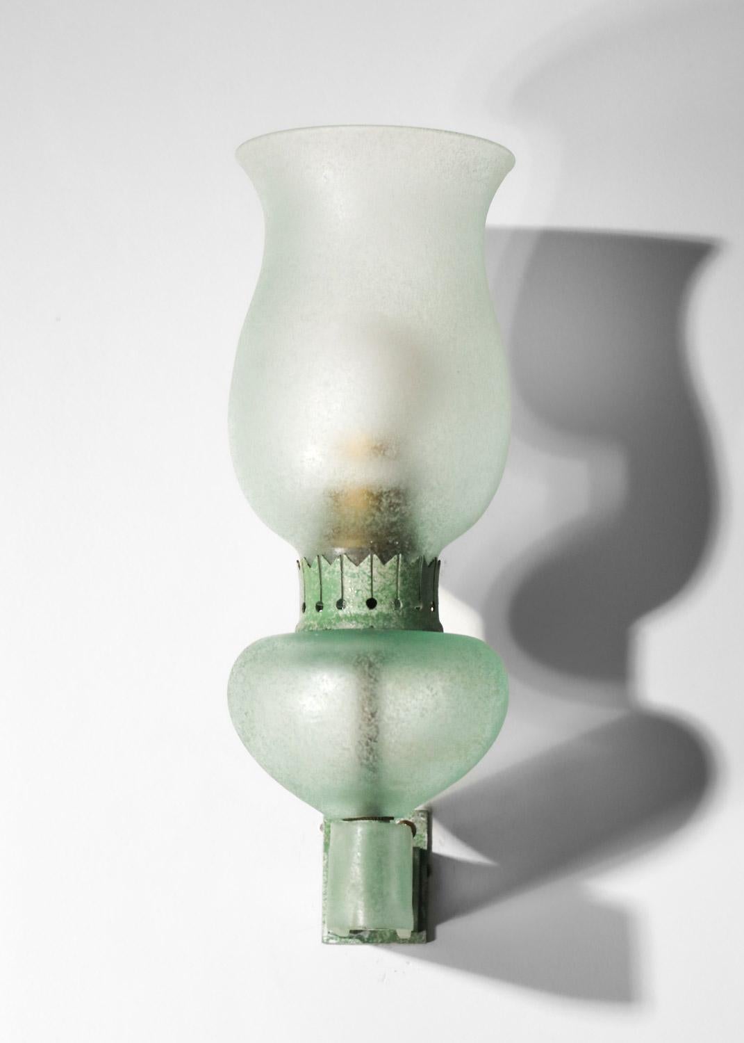 Lampada da parete Seguso anni '60/'70 in vetro di Murano - I579 in vendita 5