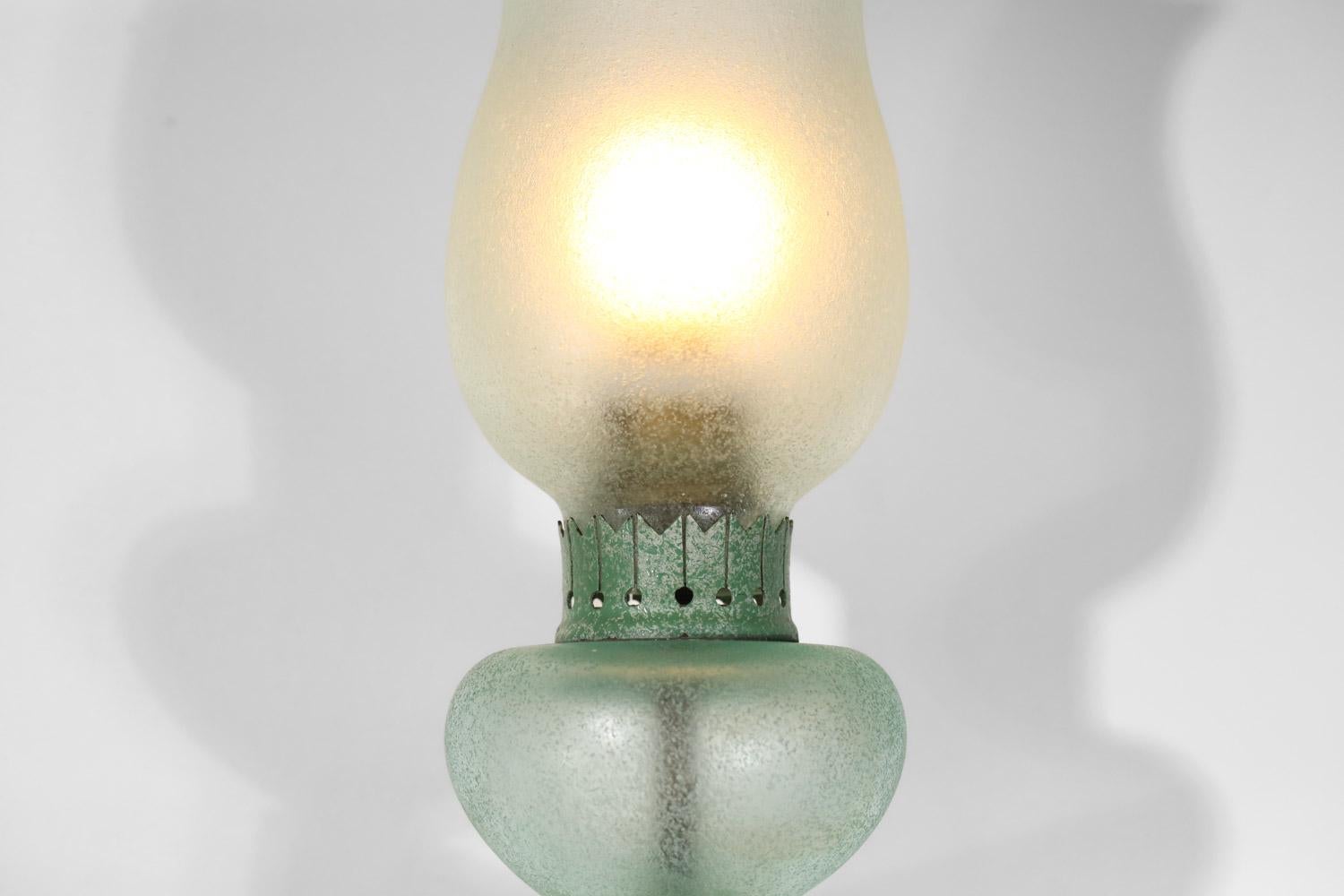 Metà XX secolo Lampada da parete Seguso anni '60/'70 in vetro di Murano - I579 in vendita