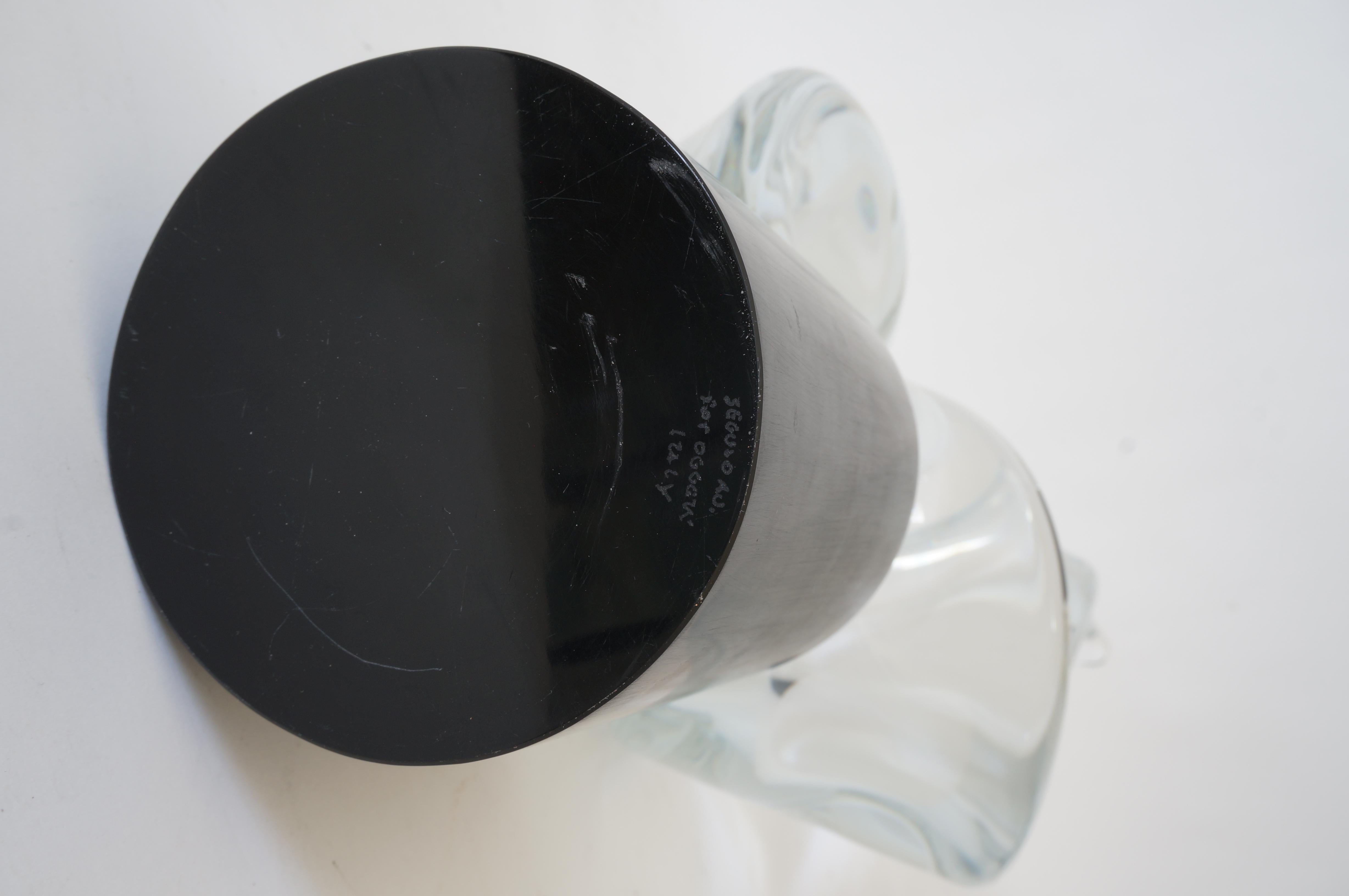 Seguso Abstract Sculpture In Good Condition In West Palm Beach, FL