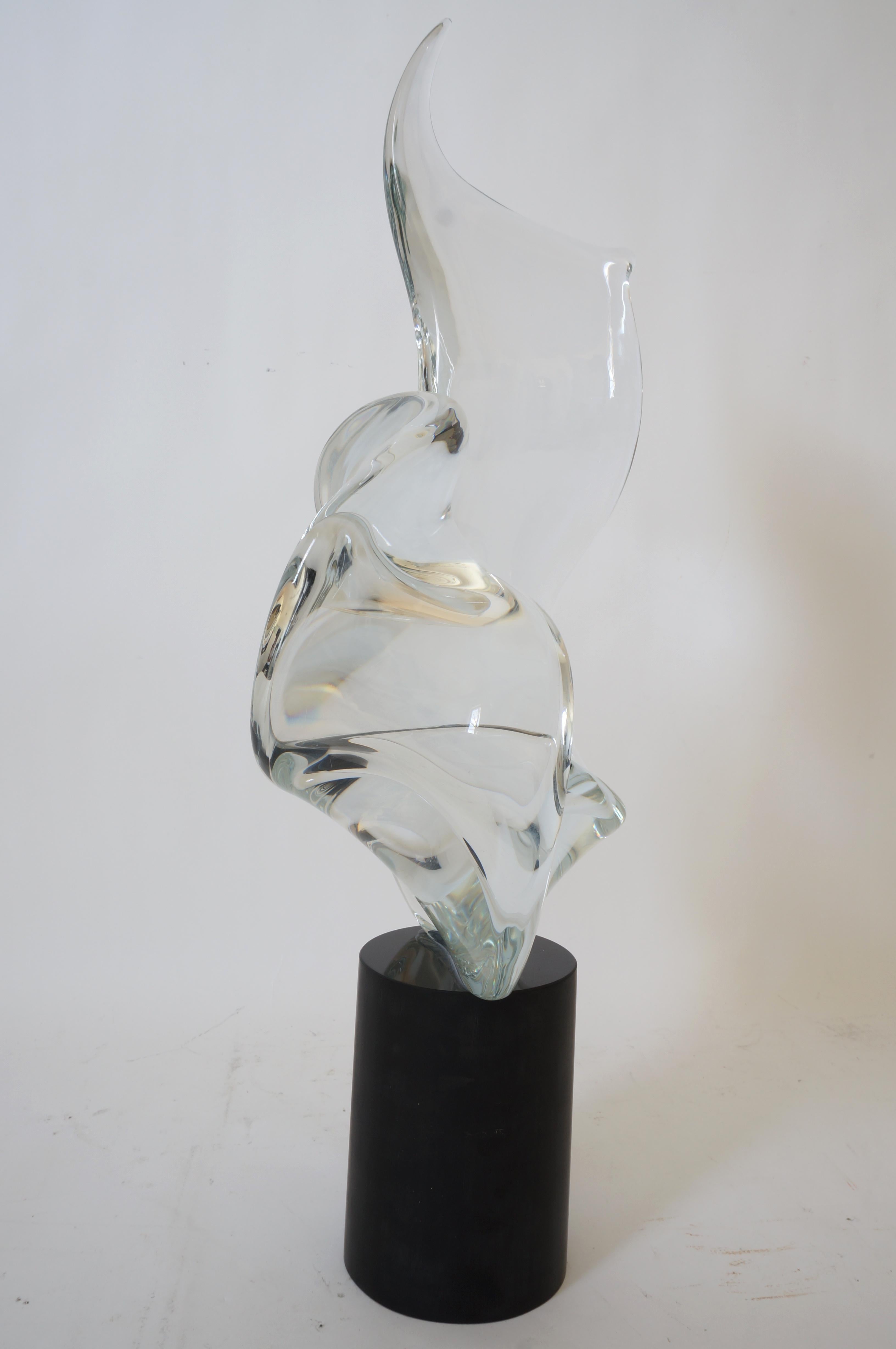 Murano Glass Seguso Abstract Sculpture