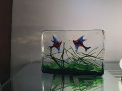 Seguso Aquarium Murano Glass, 1950, Italy