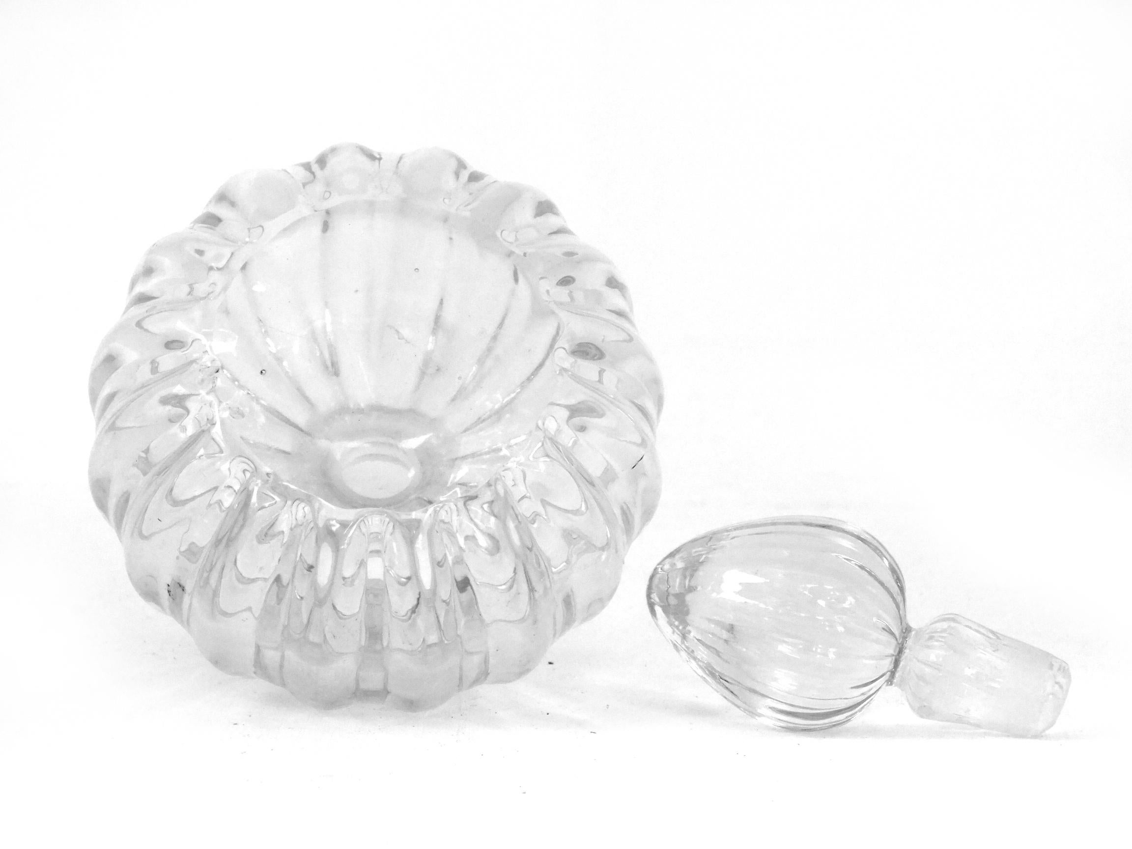 Art déco Seguso Archimede, Italie, années 30, verre d'art pour flacons de parfum en vente
