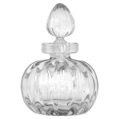 Archimede Seguso Italia en años 30 botella de perfume fino arte vanidad vidrio