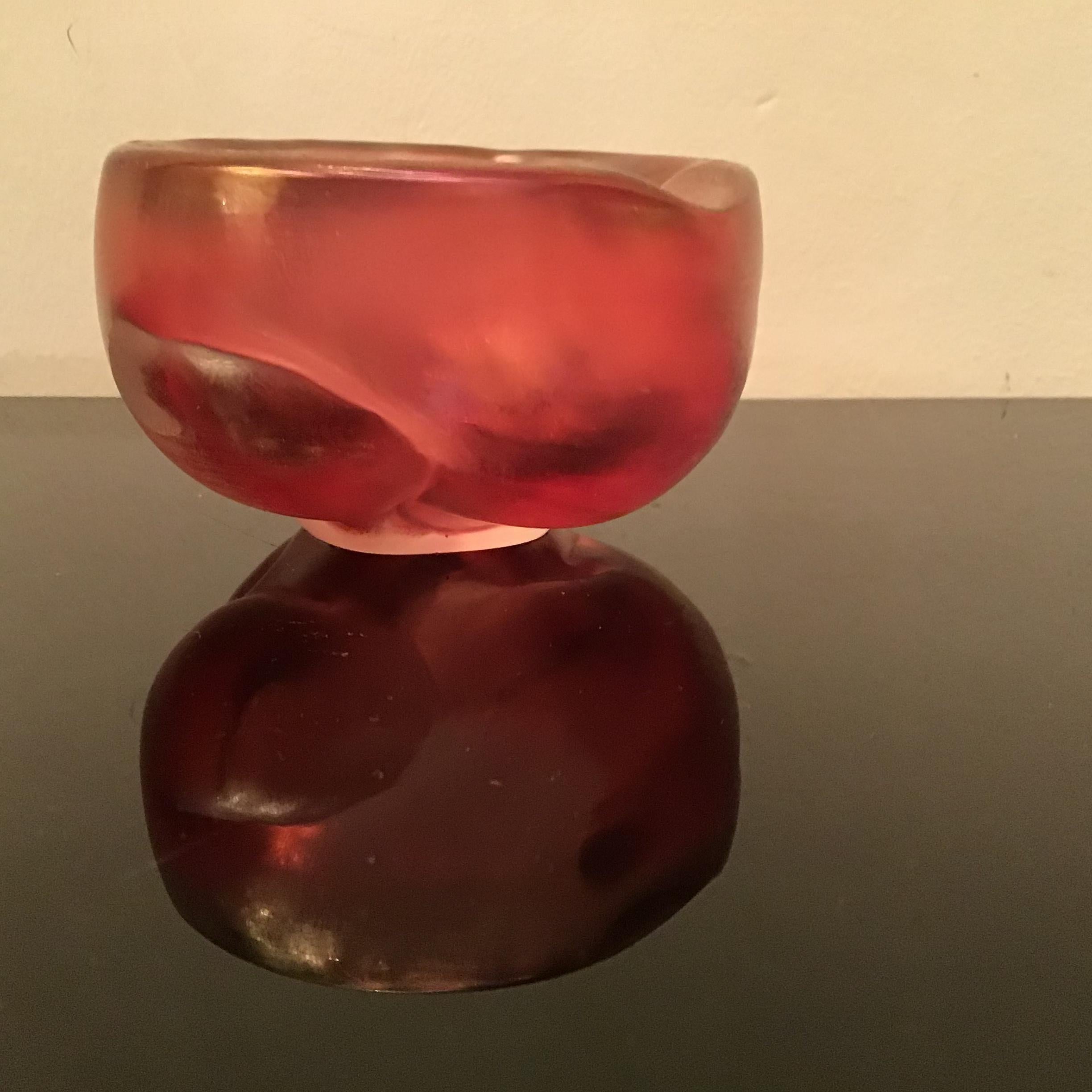 Italian Seguso Ashtray Murano Glass, 1950, Italy For Sale