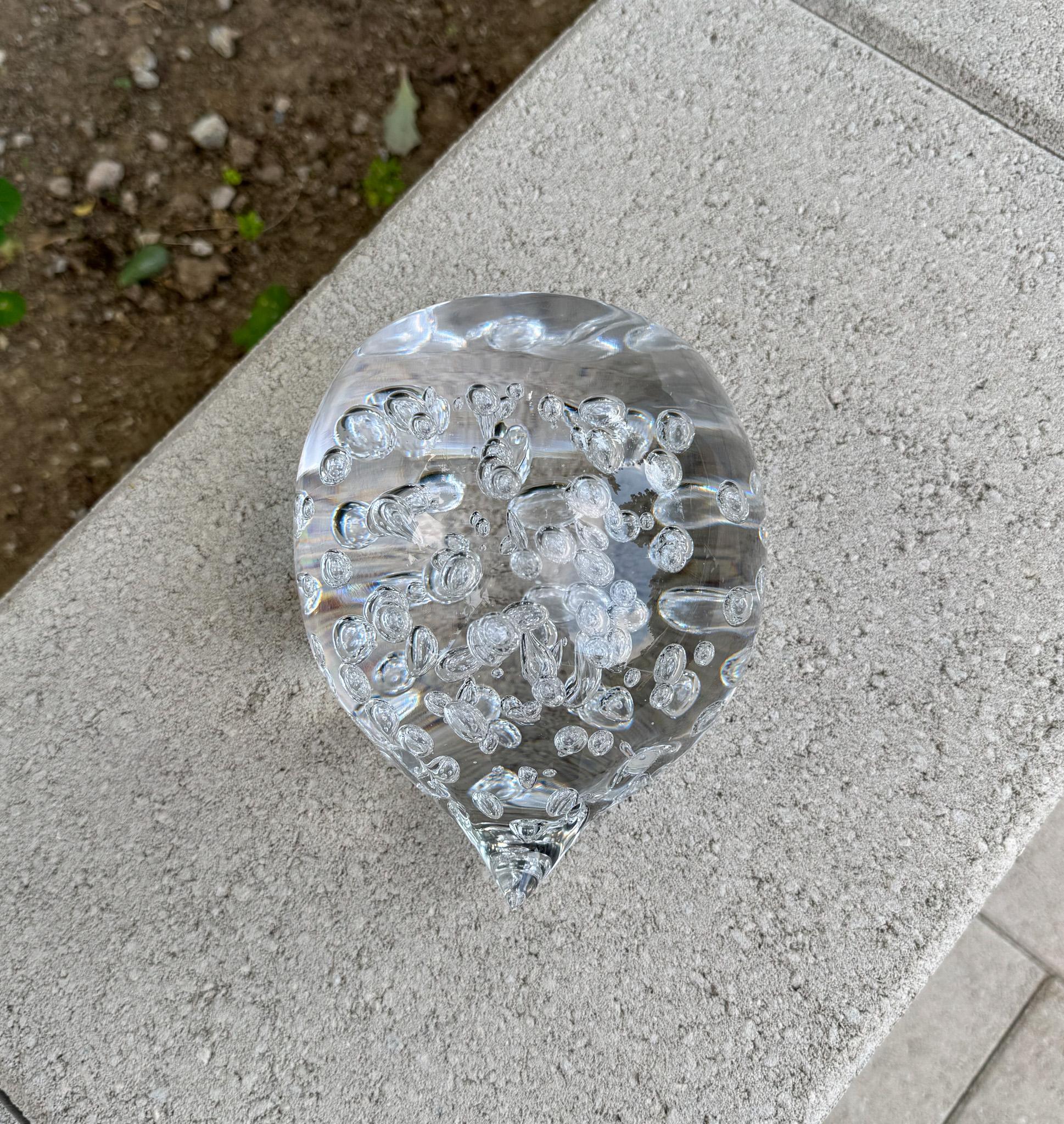 Seguso AV Murano Glas Igel Skulptur, Italien, ca. 1965 im Angebot 5