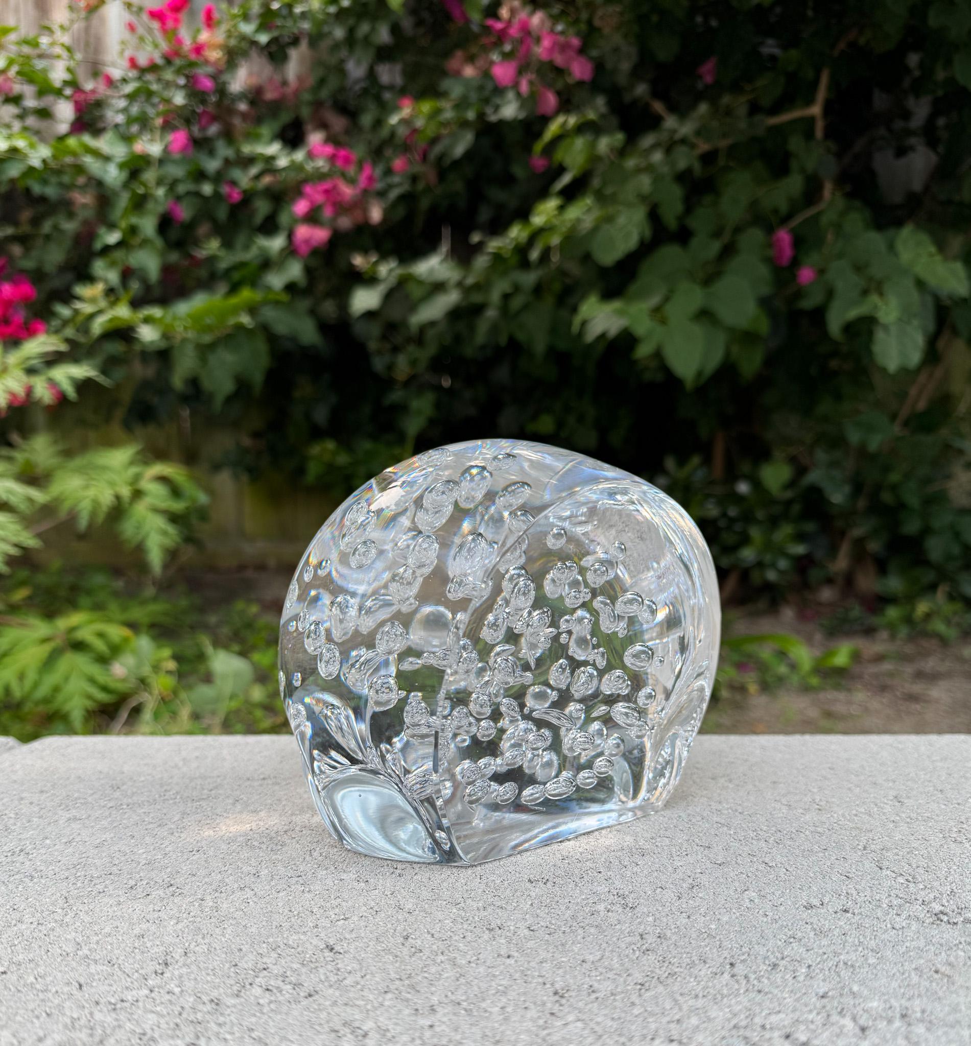 Seguso AV Murano Glas Igel Skulptur, Italien, ca. 1965 im Angebot 9