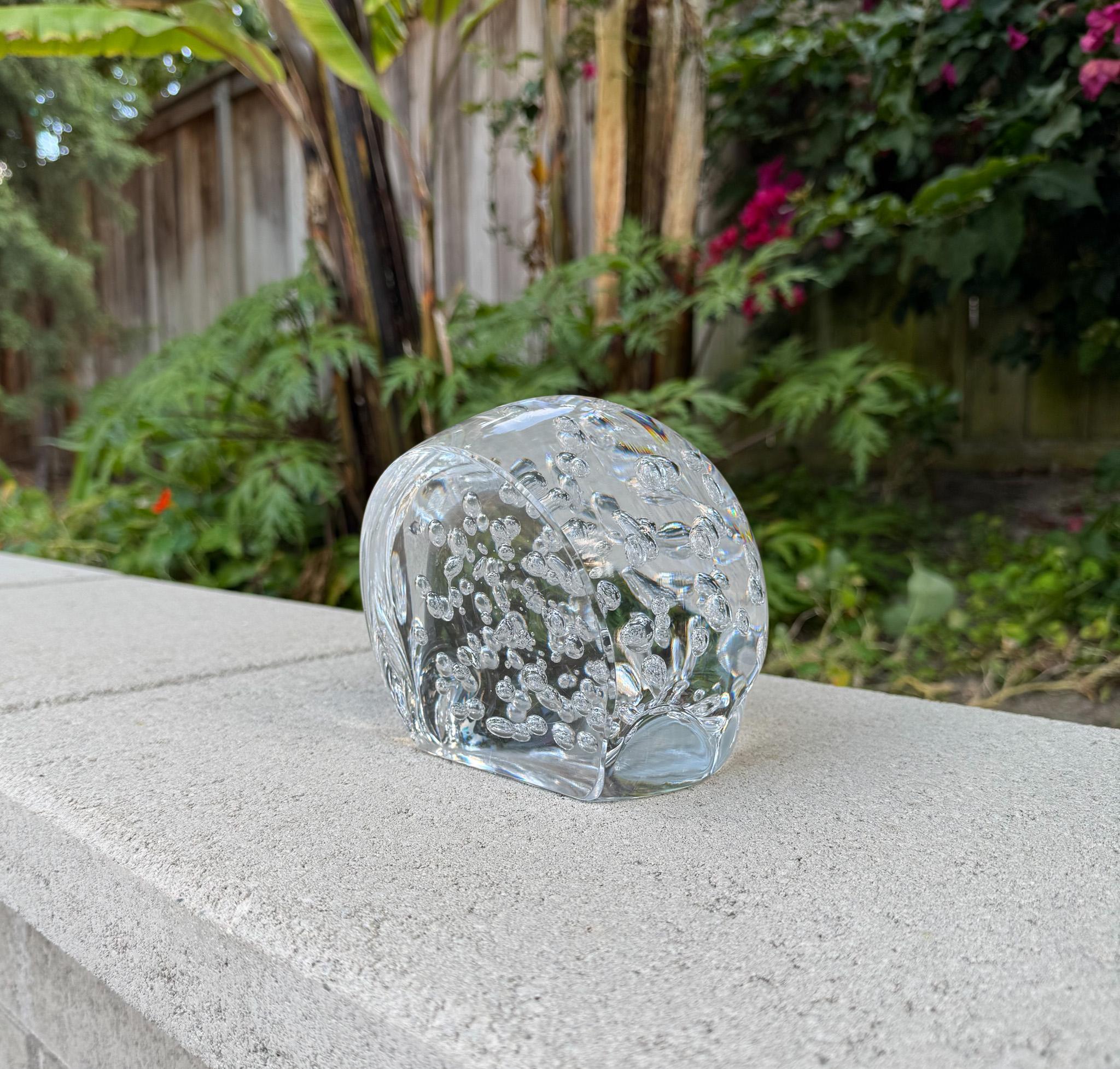 Seguso AV Murano Glas Igel Skulptur, Italien, ca. 1965 (Italienisch) im Angebot