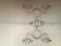 Seguso Candleholder Murano Glass 1930 Italy