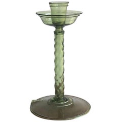 Seguso Candleholder Murano Glass 1940 Italy