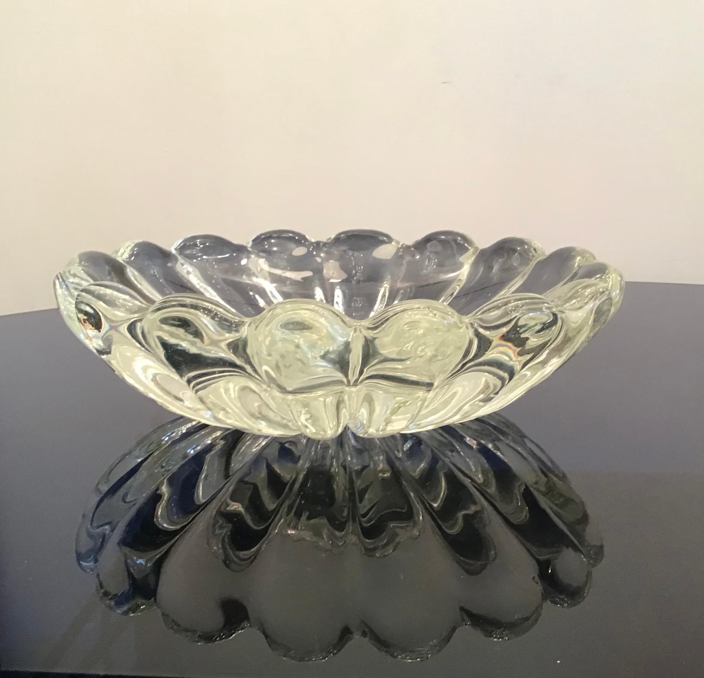 Seguso Centerpiece Murano Glass 1950, Italy 2