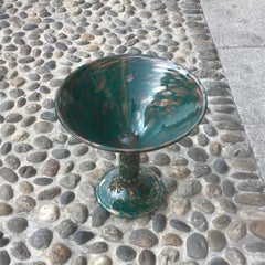 Seguso Centerpiece Murano Glass Gold 1958 Italy