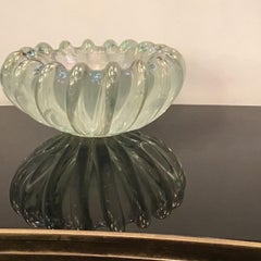 Seguso Centerpiece Murano Iridescent Glass, 1940, Italy