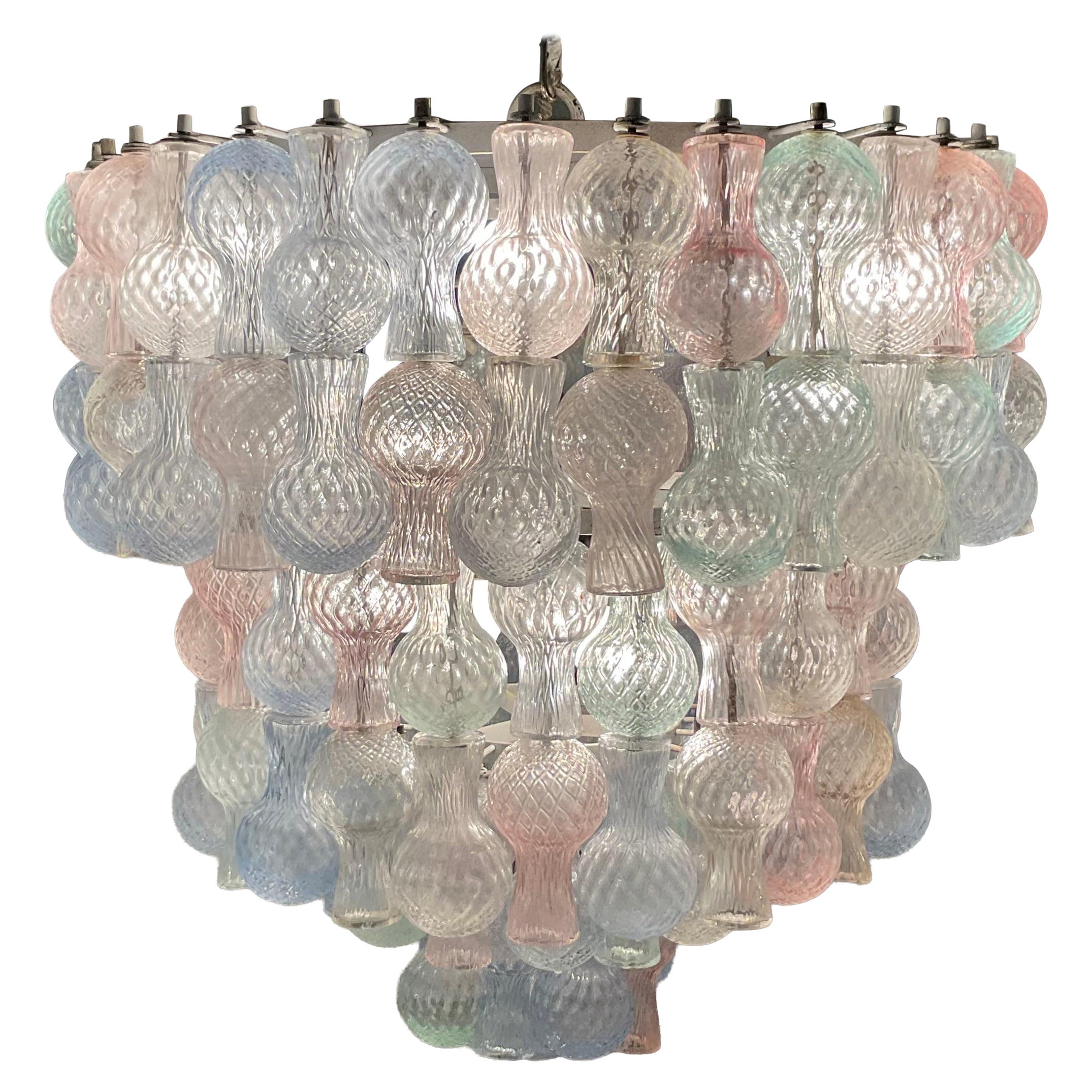 SEGUSO -  Lampadario in vetro di Murano - Made in ITALY 1950.