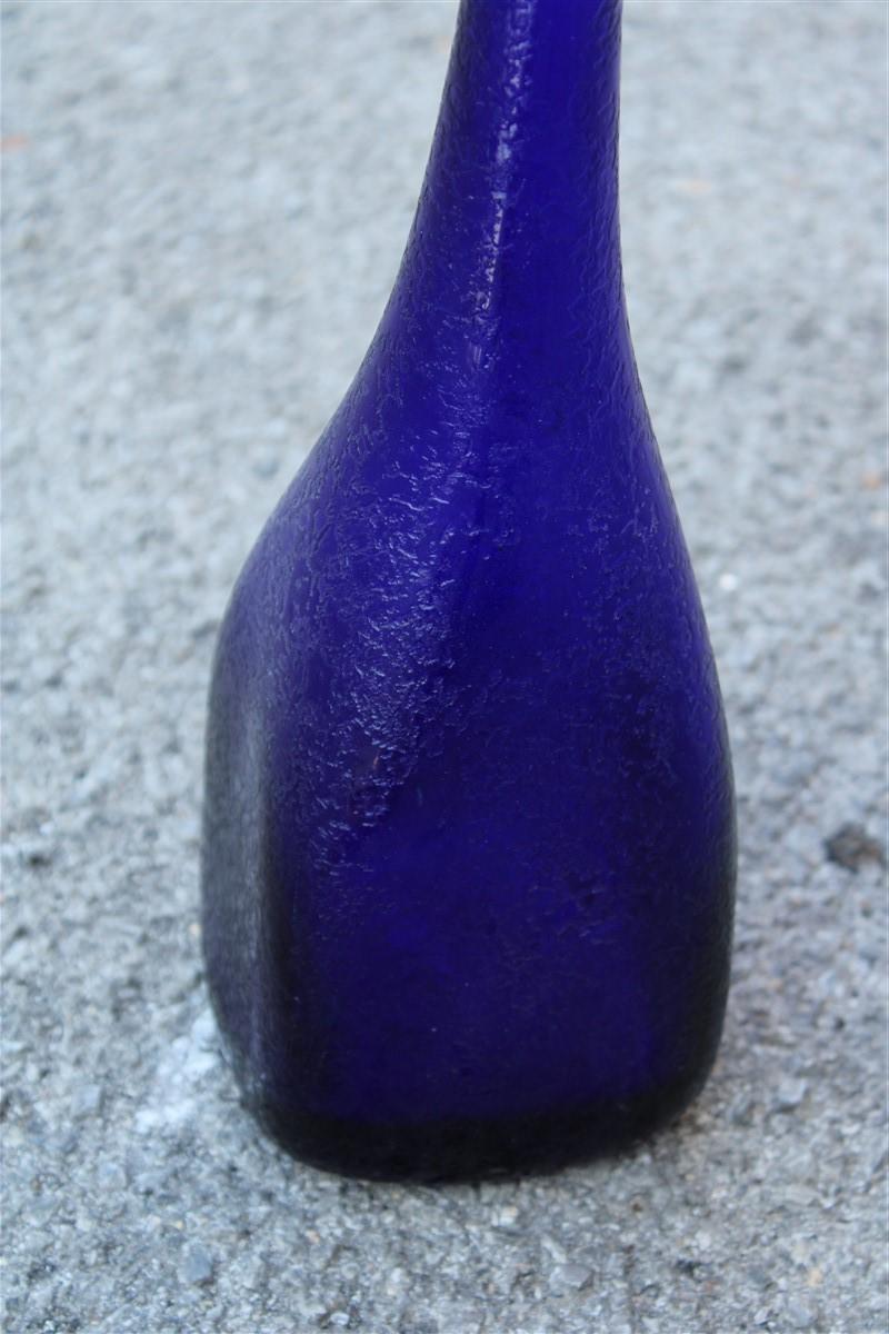 tall cobalt blue vase