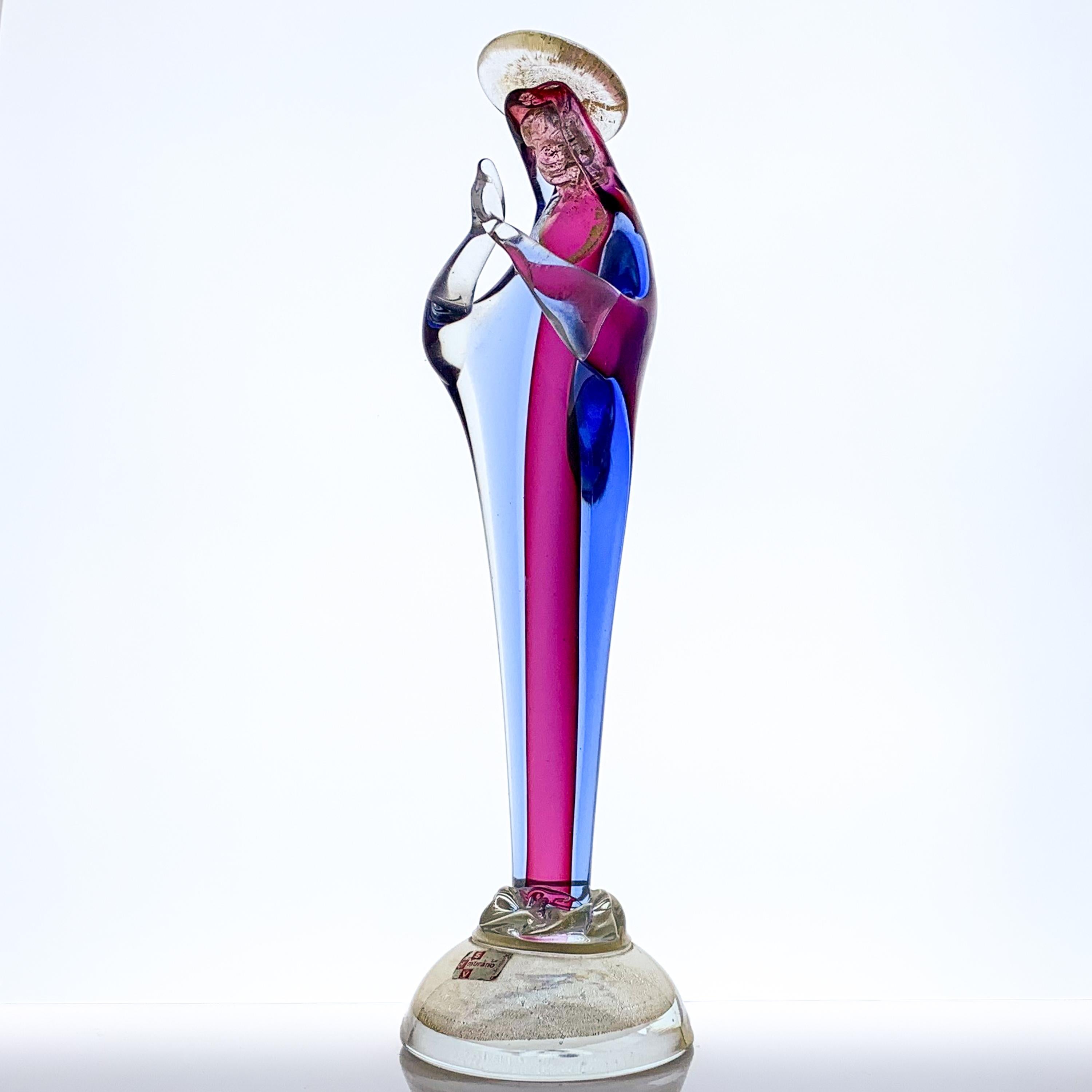 Seguso Dalla Venezia Murano:: mehrfarbiges Glas 