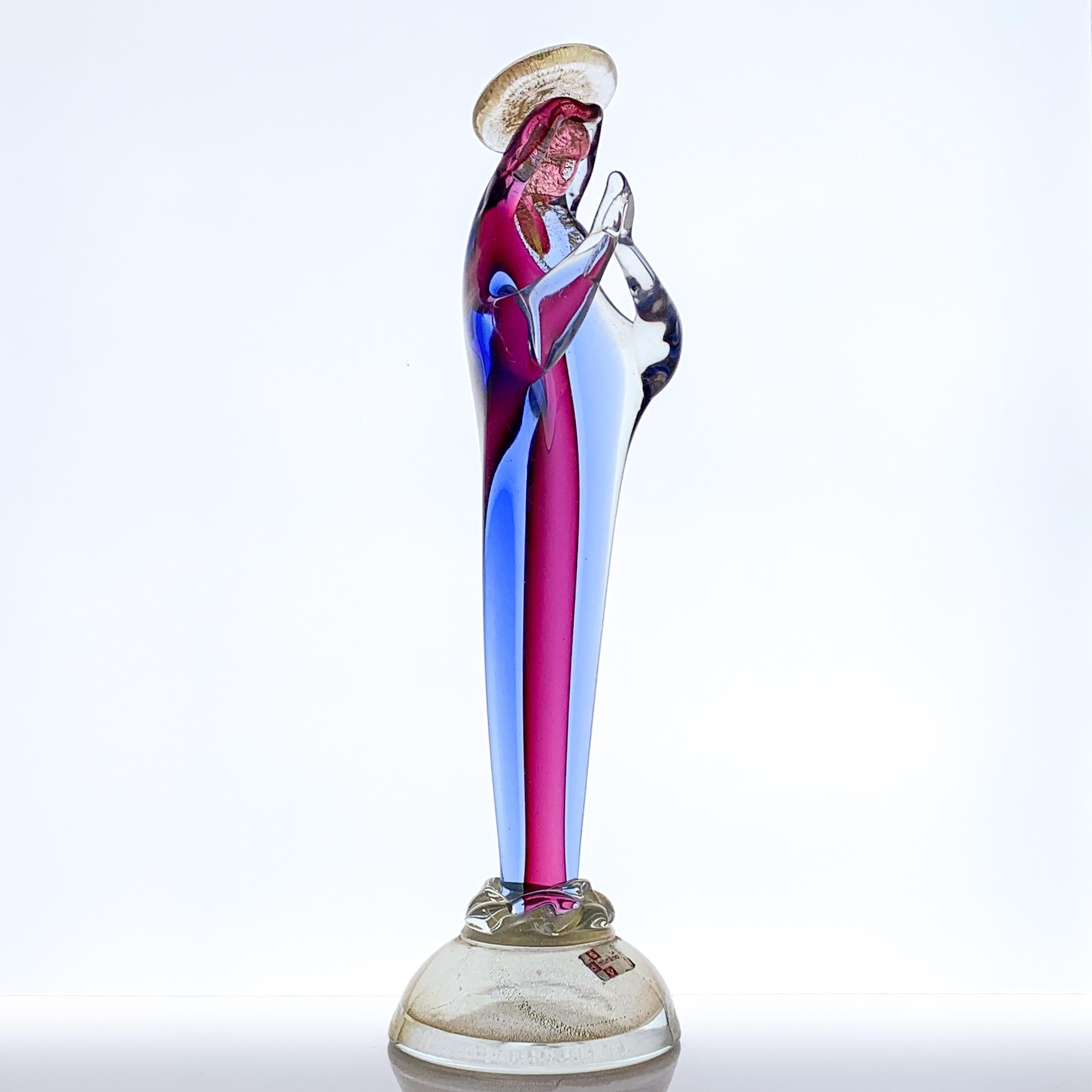 Seguso Dalla Venezia Murano:: mehrfarbiges Glas 