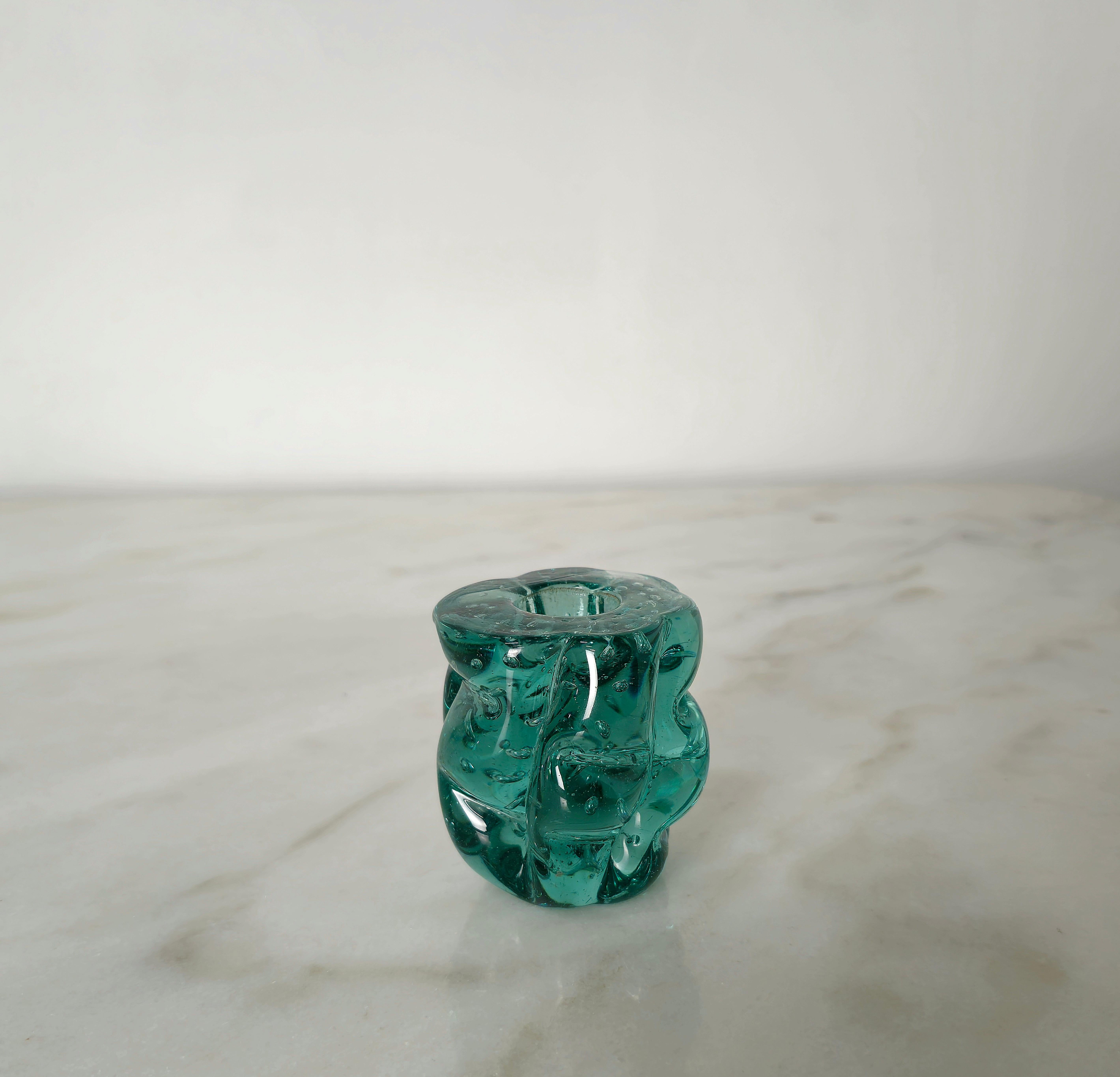 Seguso Dekorative Objekte Schalen Vase Murano Glas Midcentury 1960s Set von 2  (20. Jahrhundert) im Angebot
