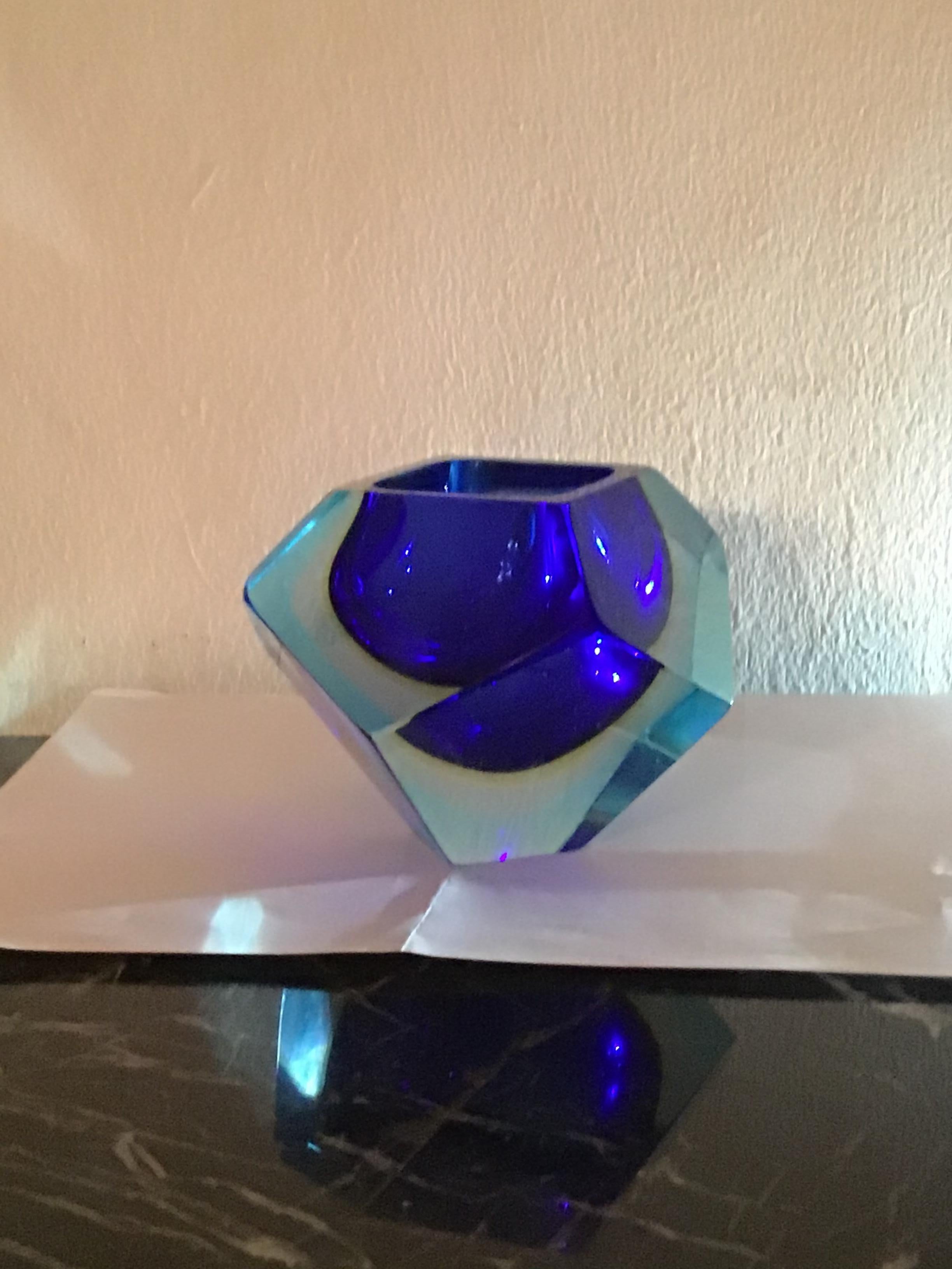 Seguso Flavio Poli Ashtray/Ciottola Murano Glass, 1950, Italy For Sale 5