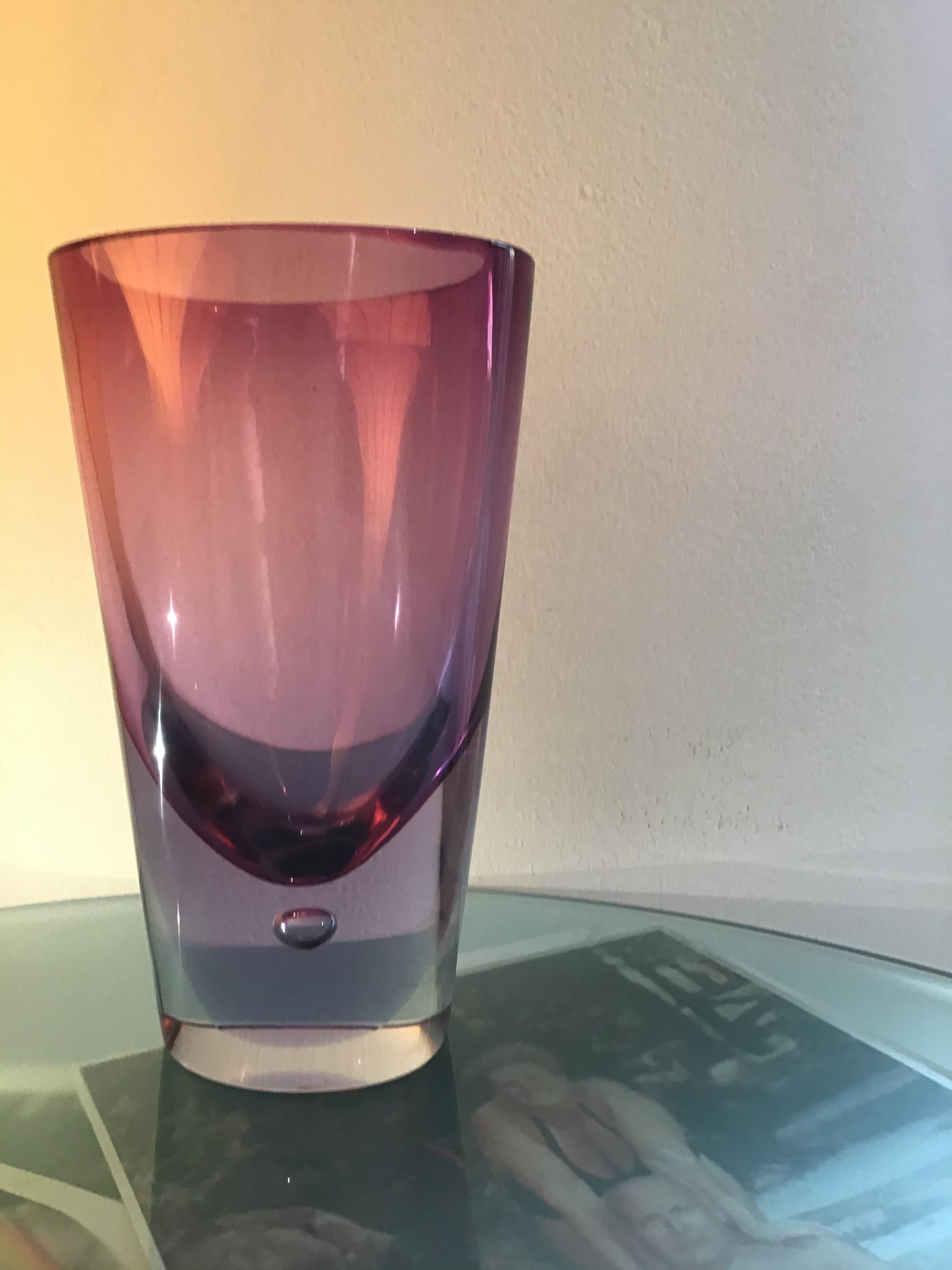 Seguso “Flavio Poli “Vase Glass, 1960, Italy For Sale 7