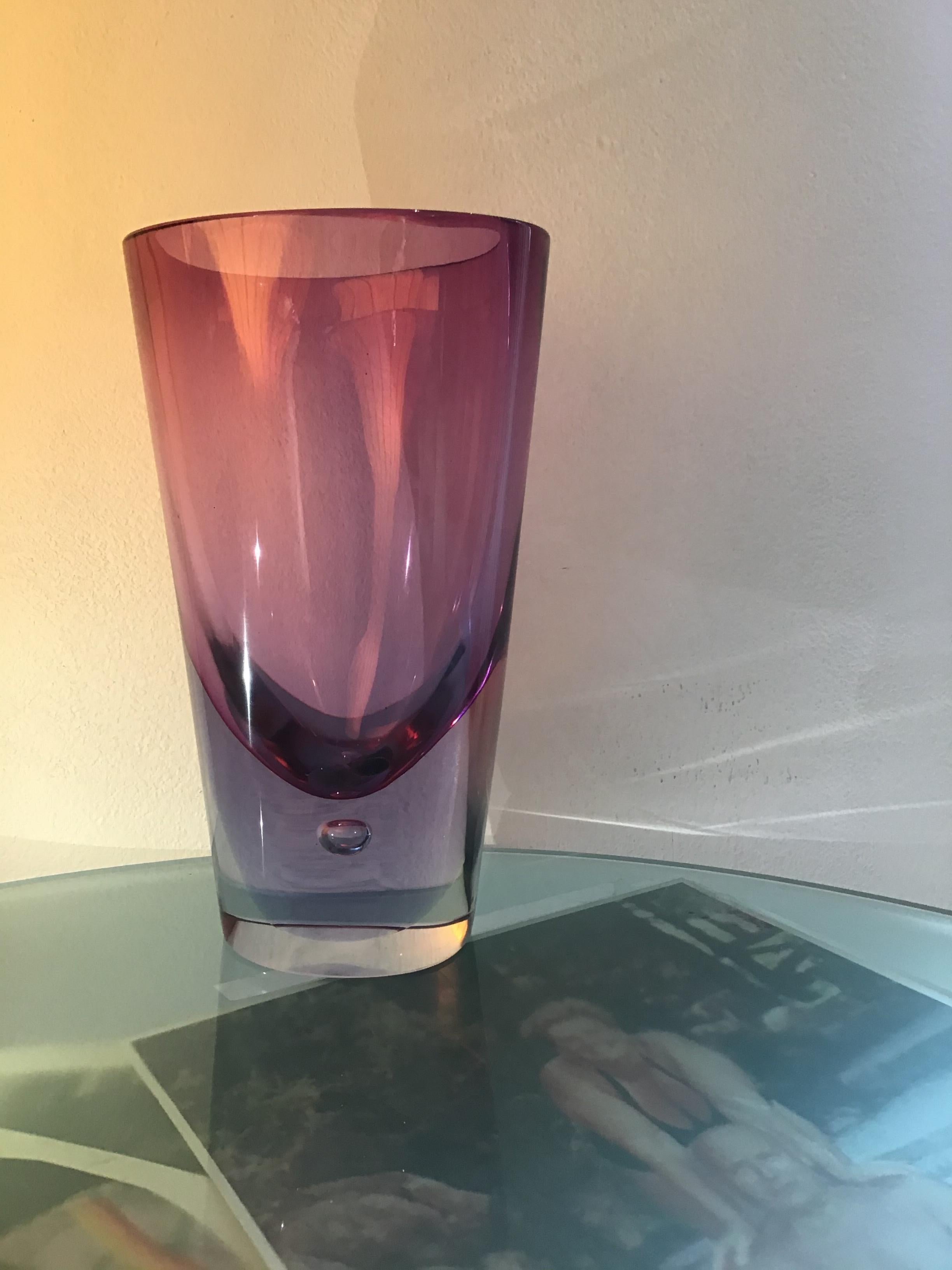 Seguso “Flavio Poli “Vase Glass, 1960, Italy For Sale 9