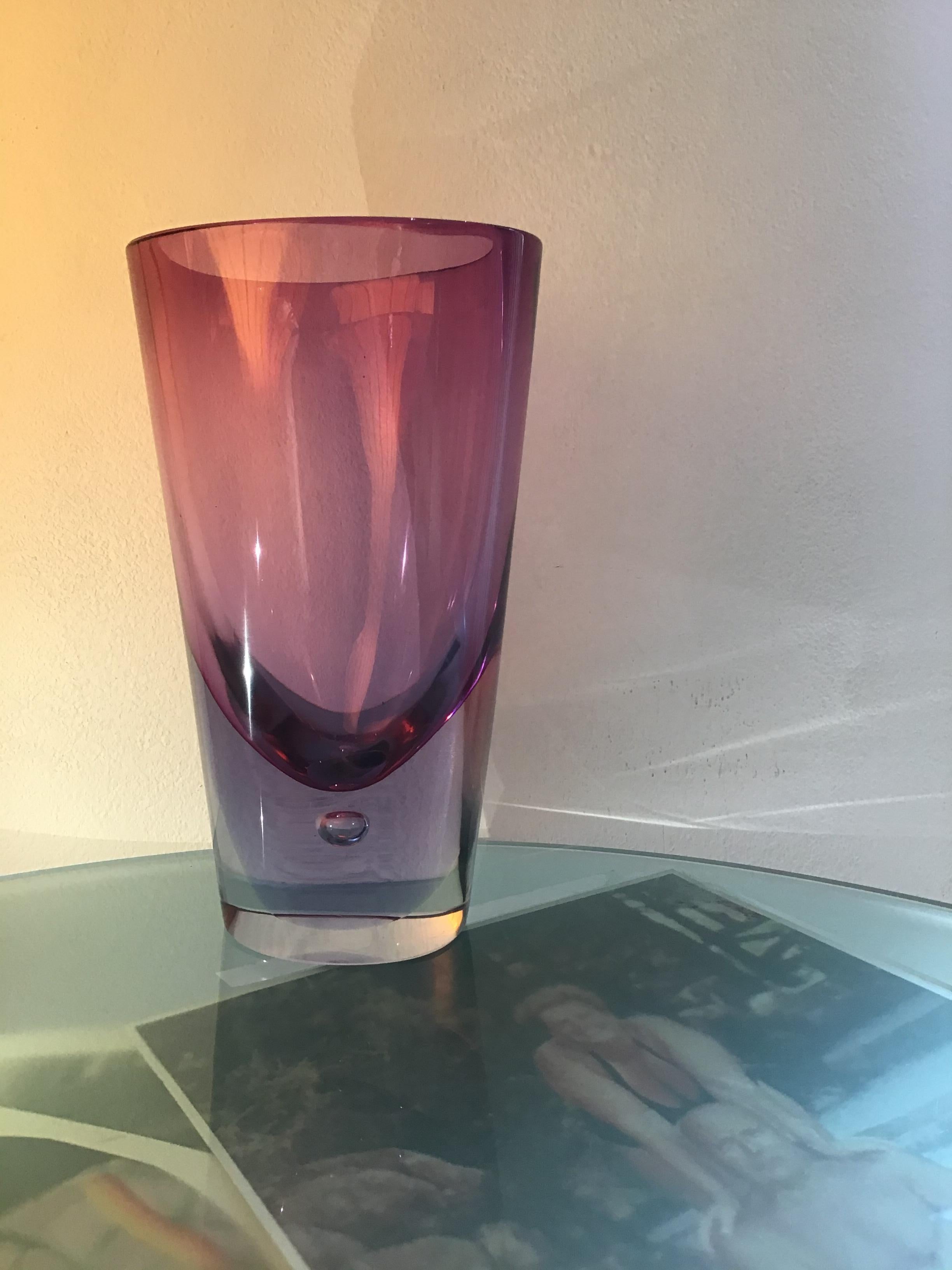 Seguso “Flavio Poli “Vase Glass, 1960, Italy For Sale 10