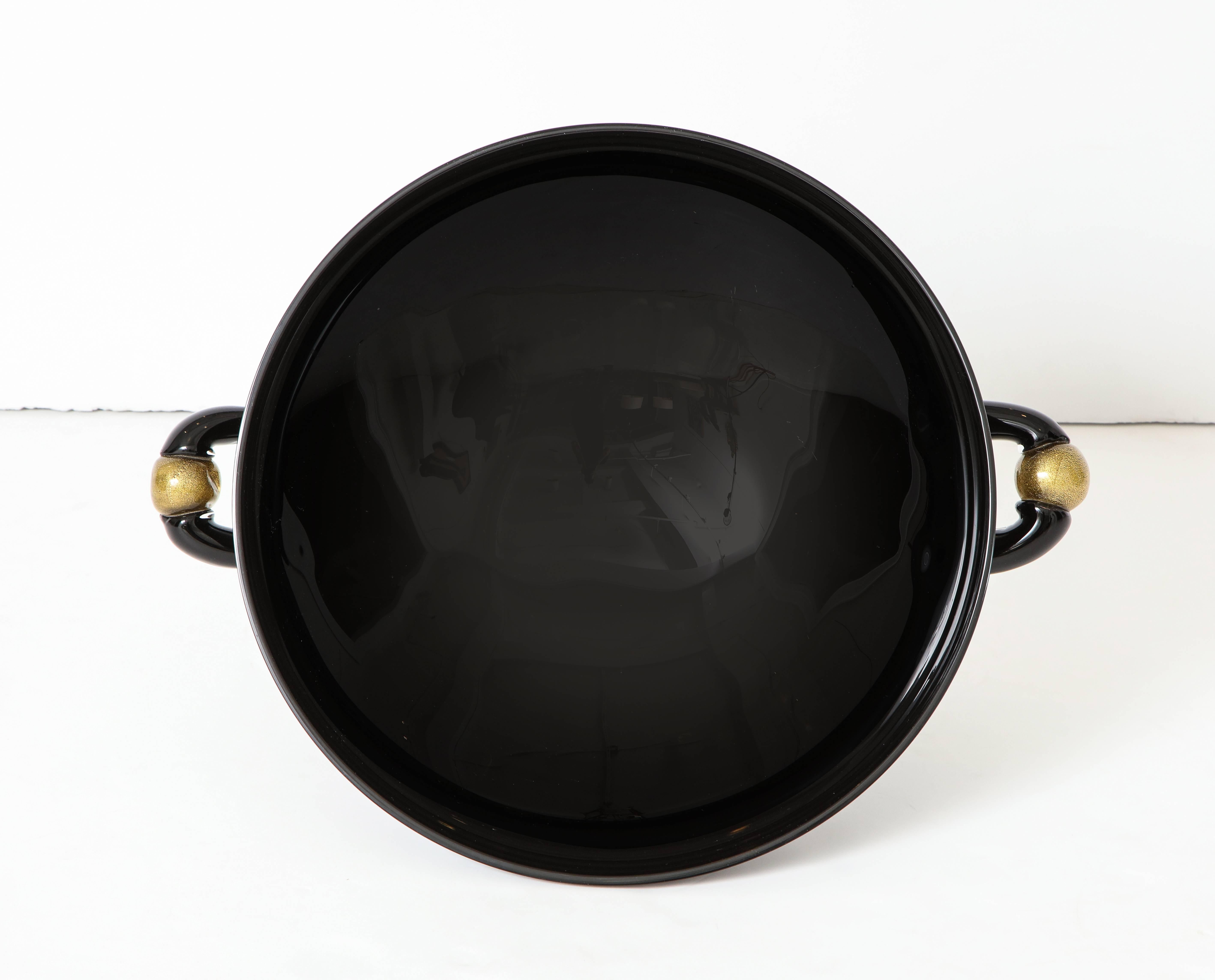 Italian Seguso Glass Centrepiece Bowl